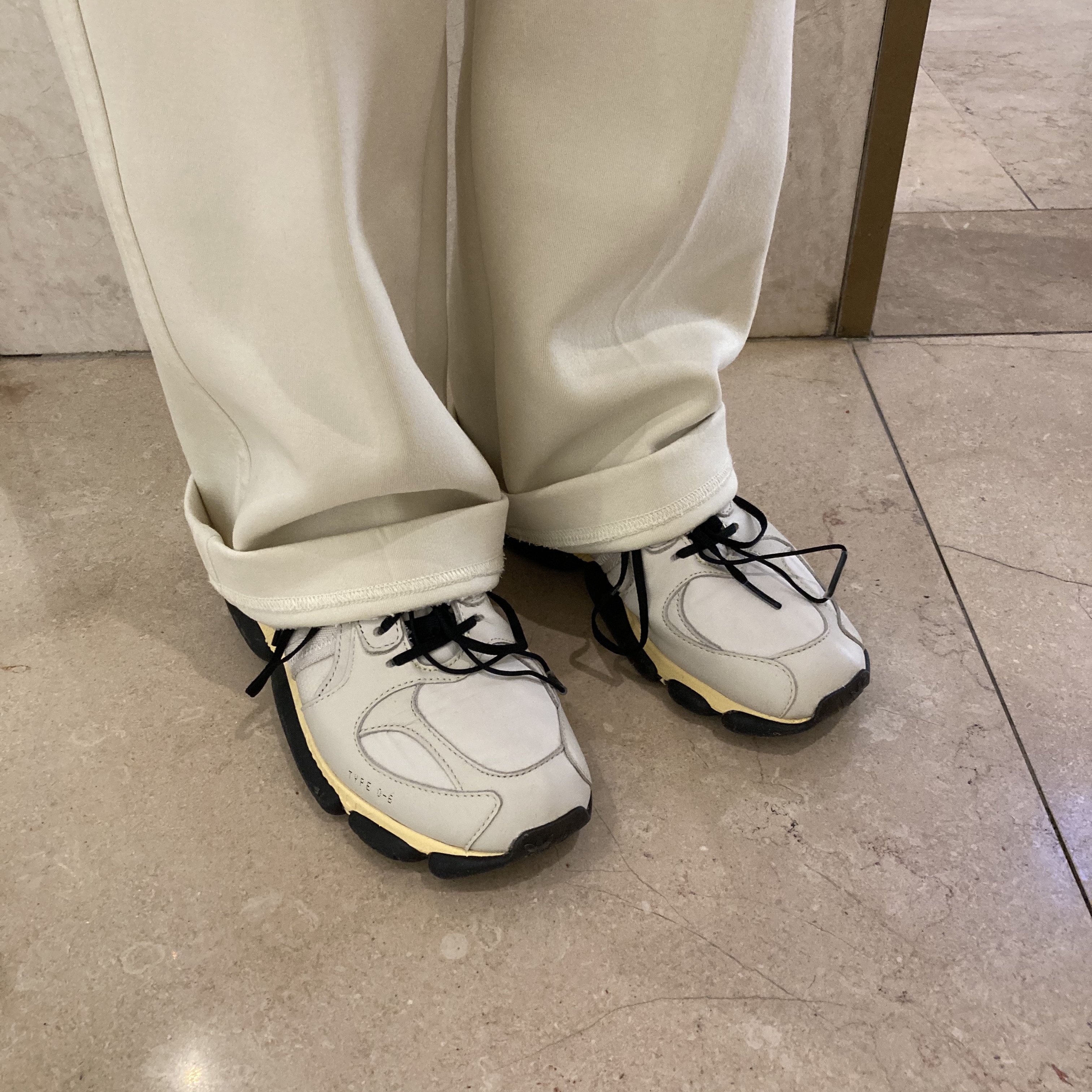 Adidas x OAMC Type O-6 Grey 착용 스타일 - 2