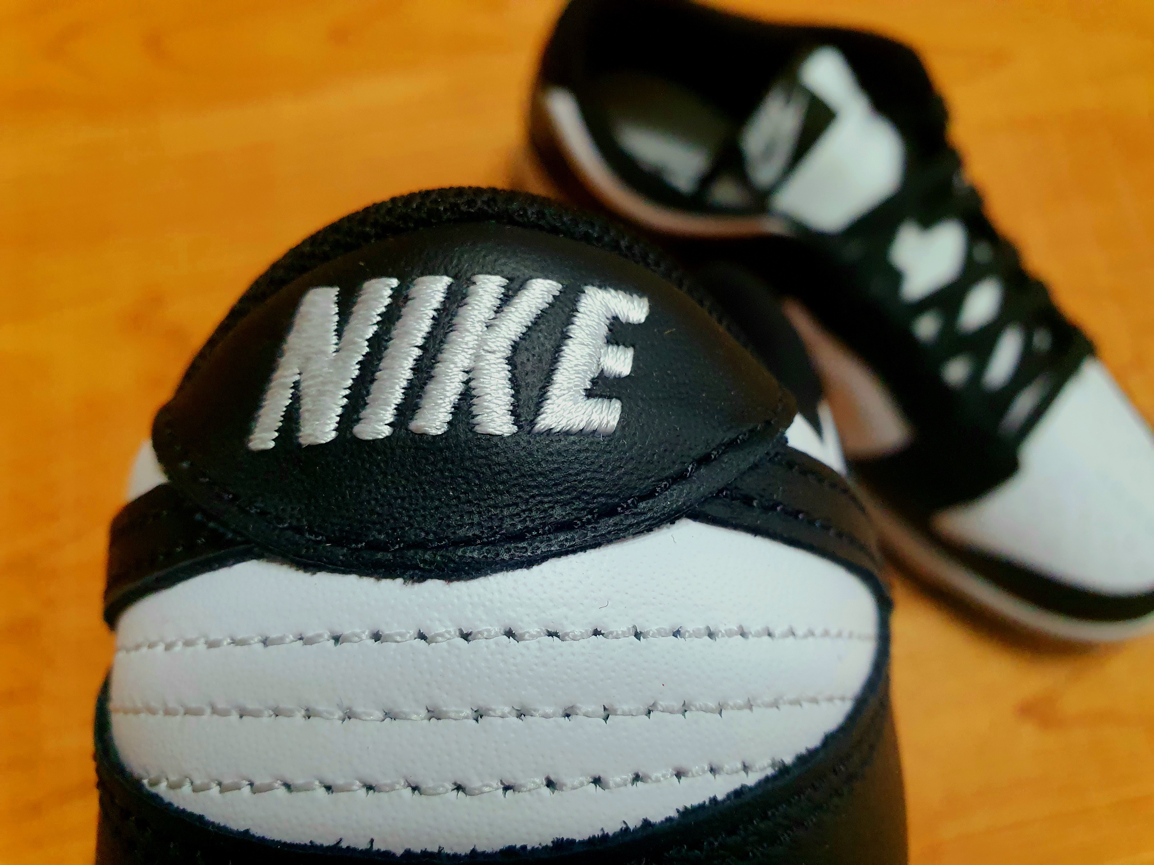 Nike Dunk Low Retro Black 착용 스타일 - 1
