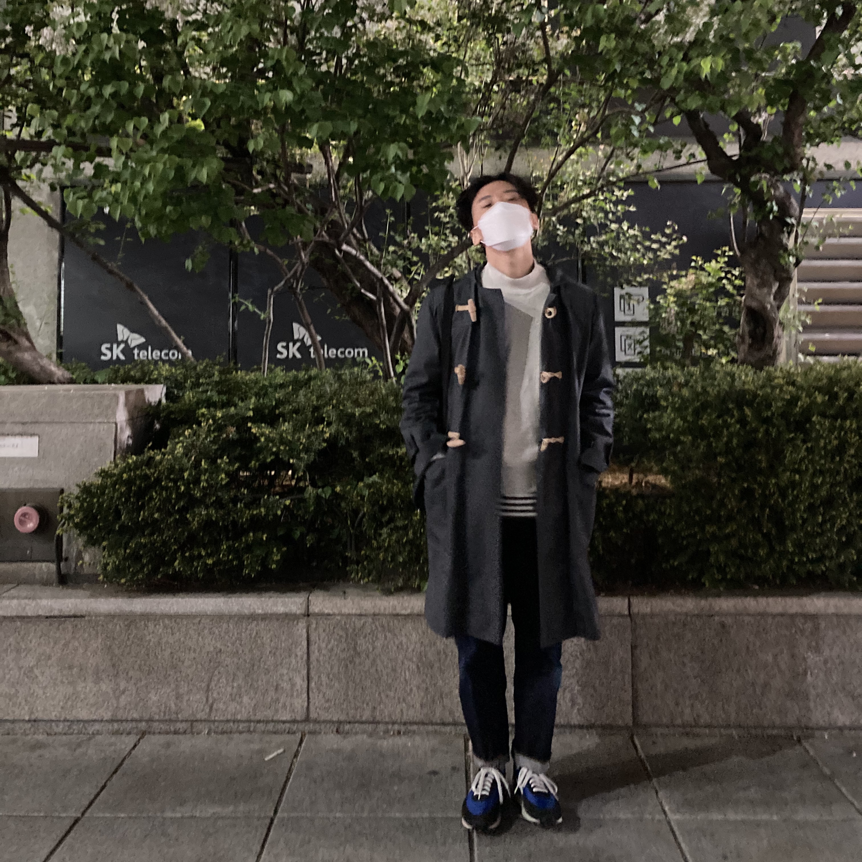 Nike x Undercover Daybreak Blue Jay 착용 스타일 - 1