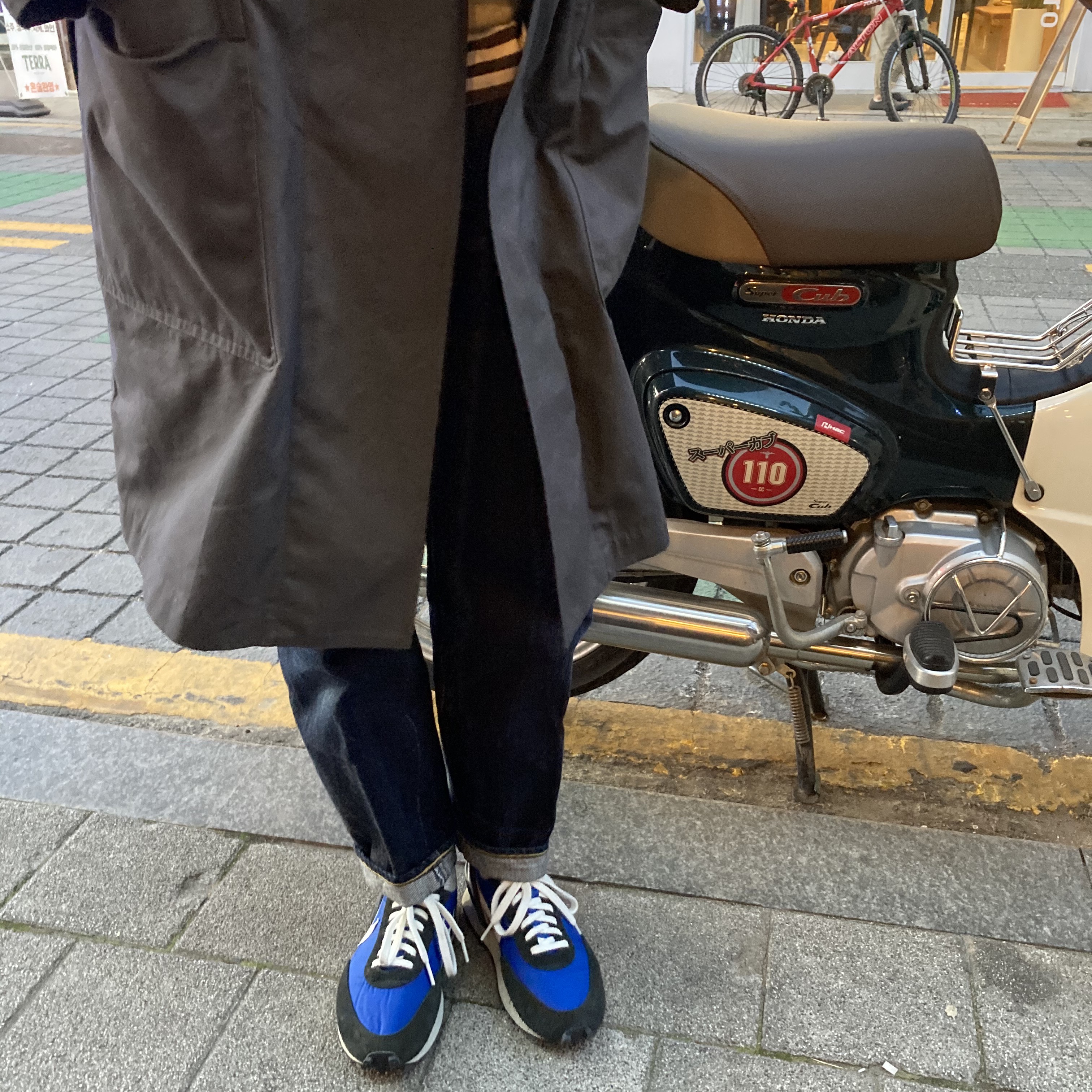 Nike x Undercover Daybreak Blue Jay 착용 스타일 - 2