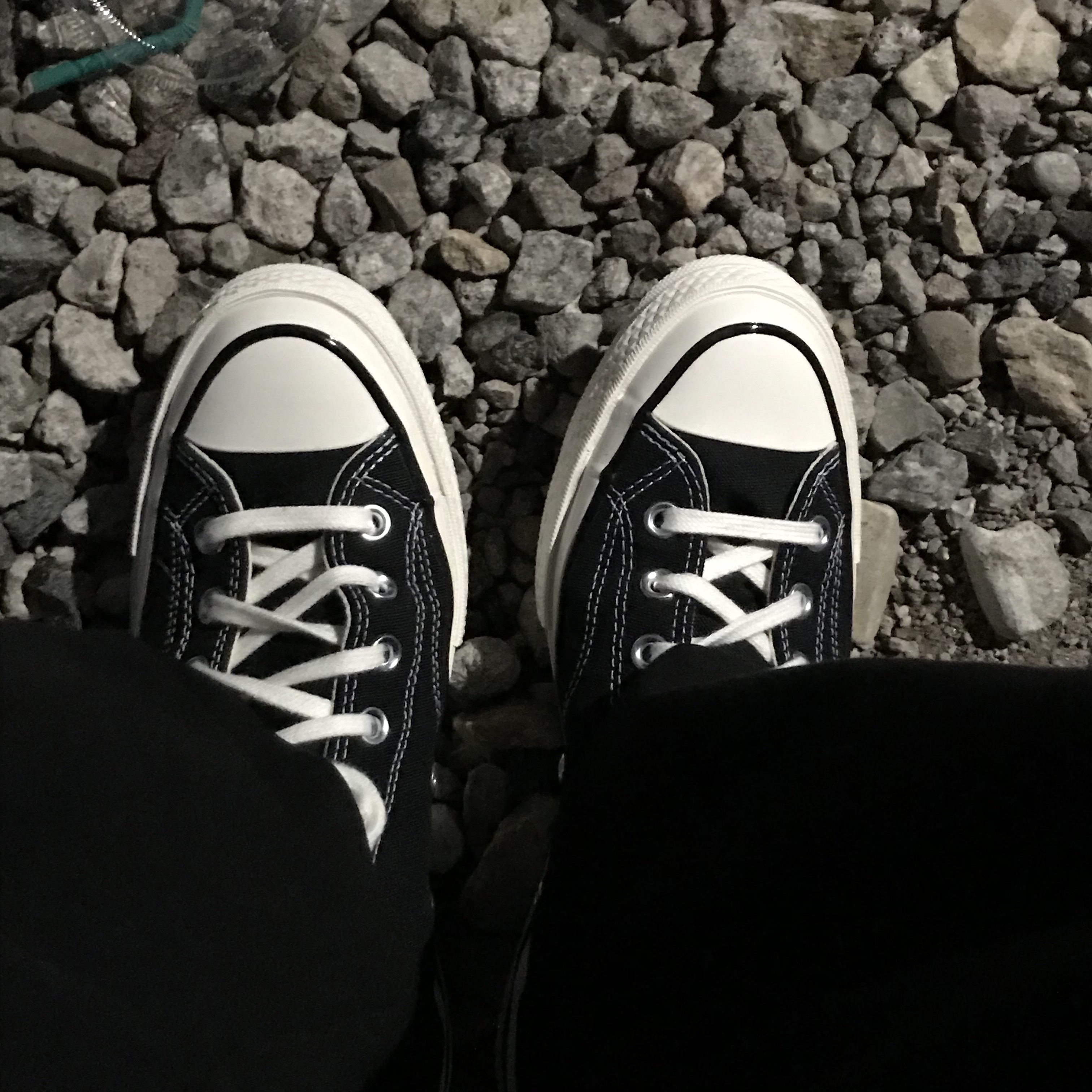 Converse Chuck 70 Hi Black 착용 스타일