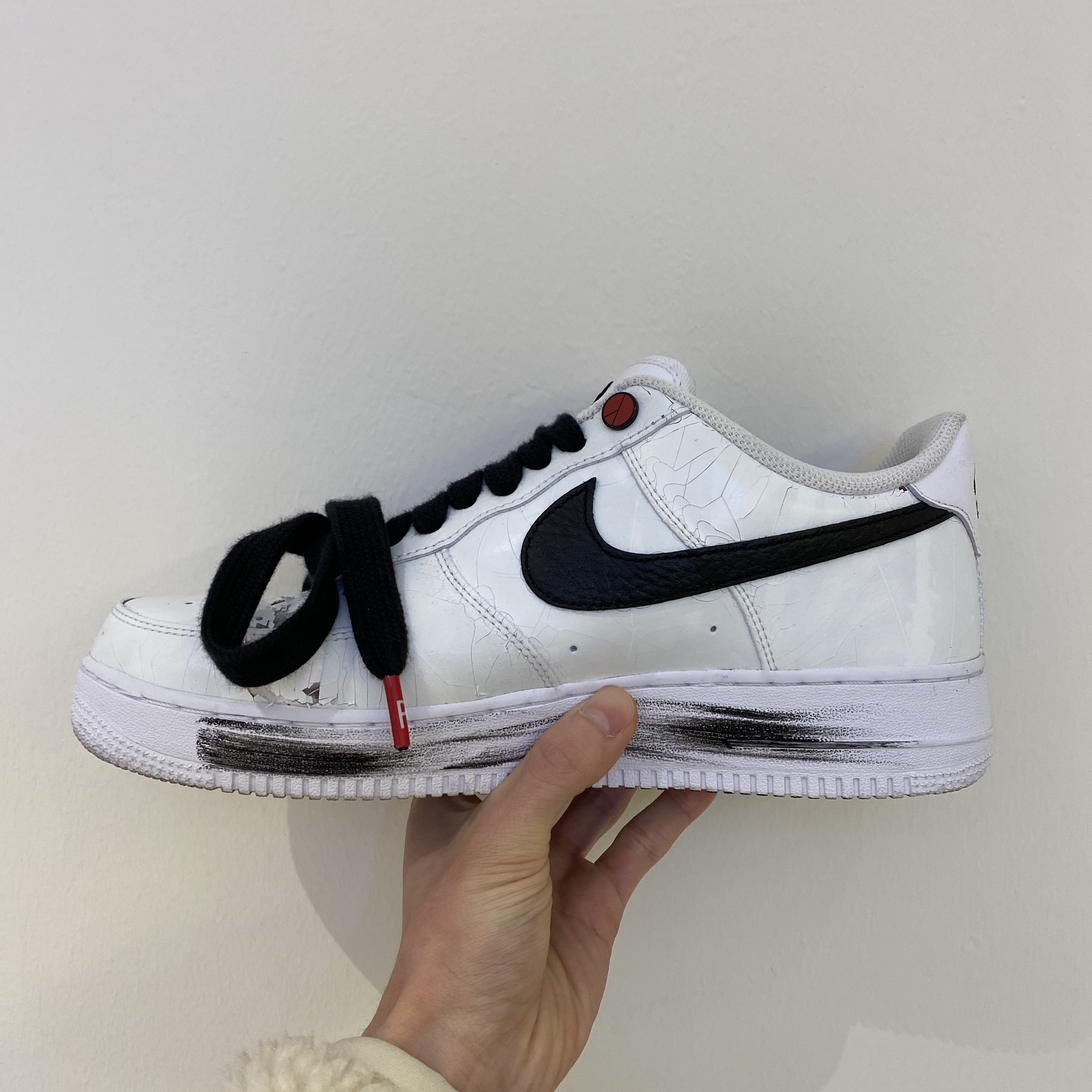 Nike x Peaceminusone Air Force 1 Low Para-Noise 2.0 착용 스타일