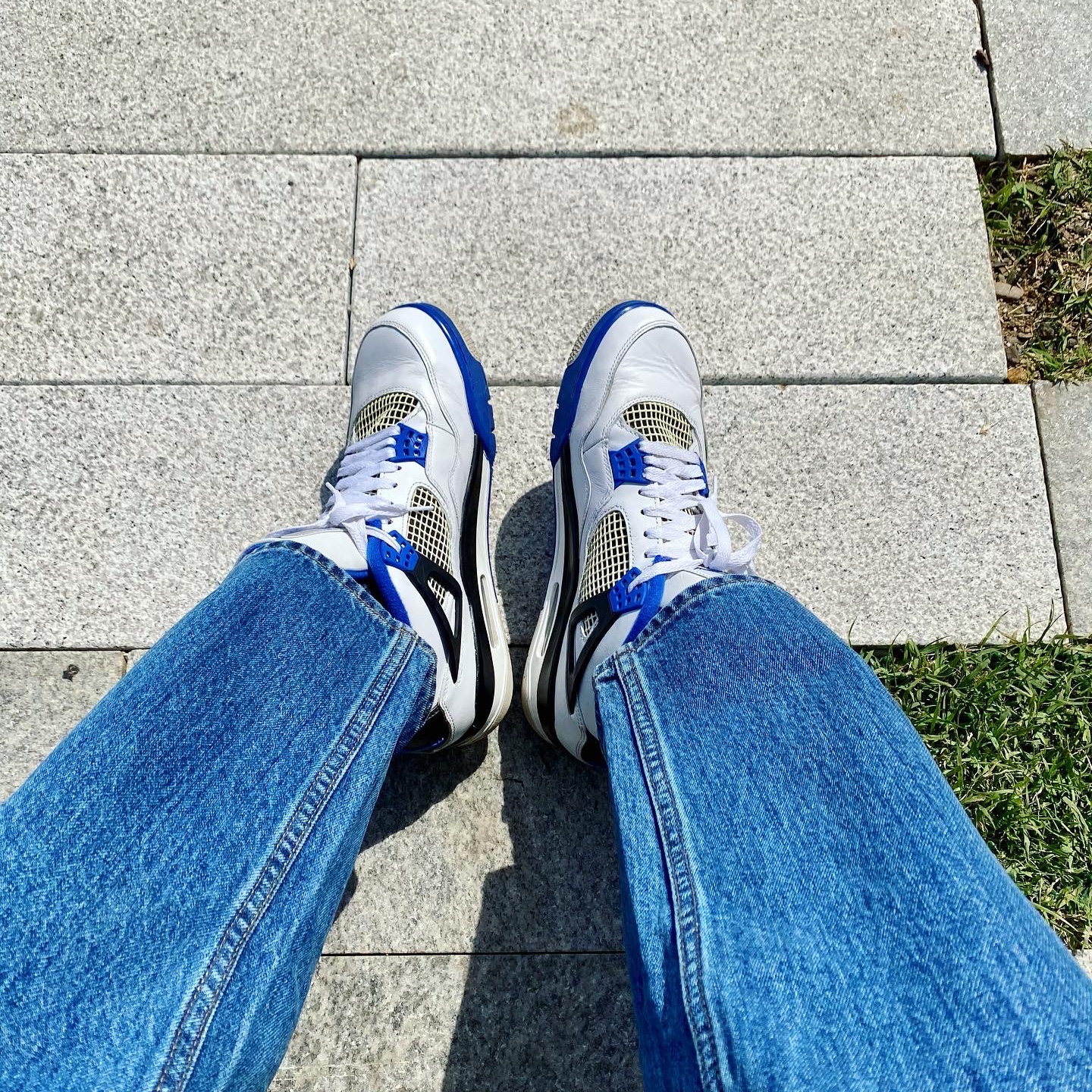 Jordan 4 Retro Motorsports 2017 착용 스타일