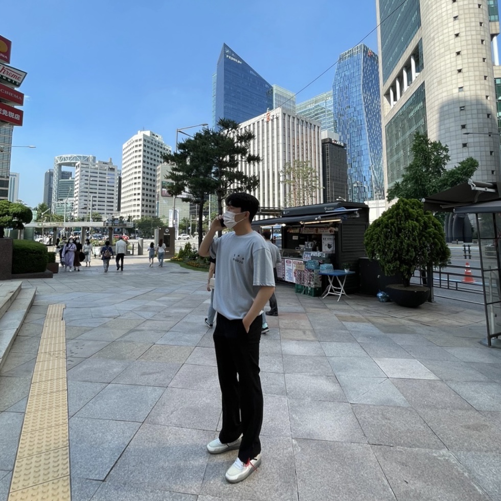 Nike x Off-White Air Max 90 The Ten, IAB Studio T-Shirt Ash Blue - 21SS 착용 스타일 - 2