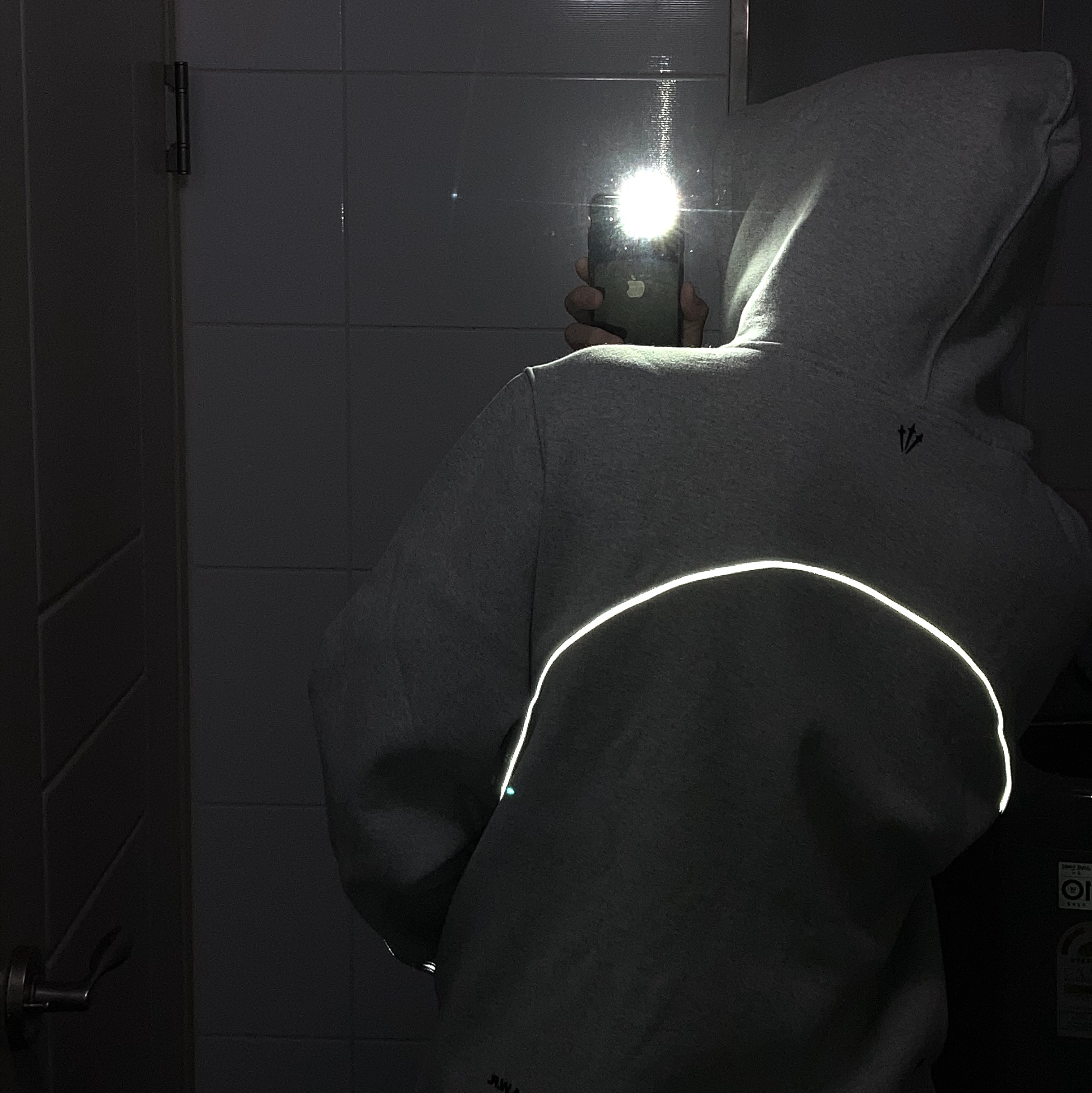Nike x Drake Nocta Cardinal Stock Essential Hoodie Grey - Asia 착용 스타일