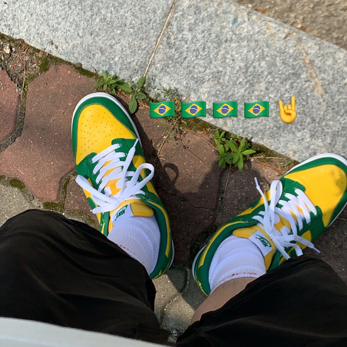 Nike Dunk Low SP Brazil 2020 착용 스타일