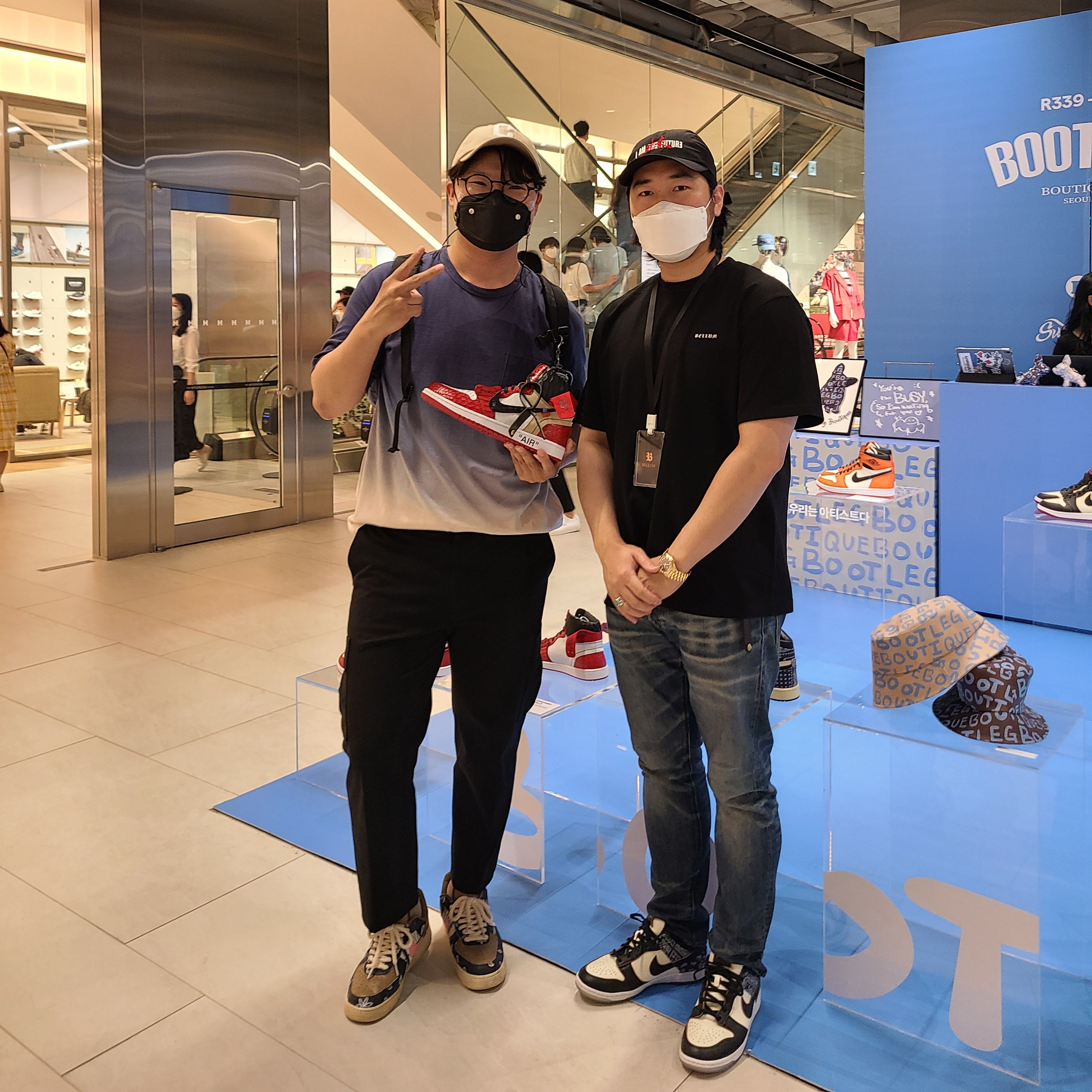 Nike Air Force 1 '07 Low White 착용 스타일