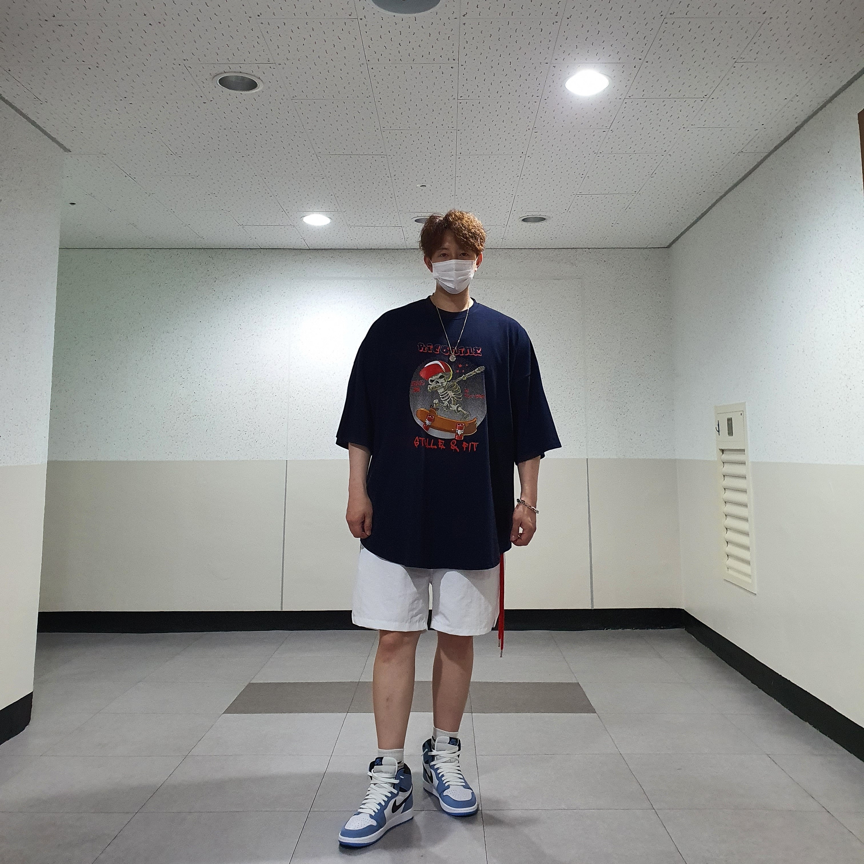 Jordan 1 Retro High OG University Blue 착용 스타일