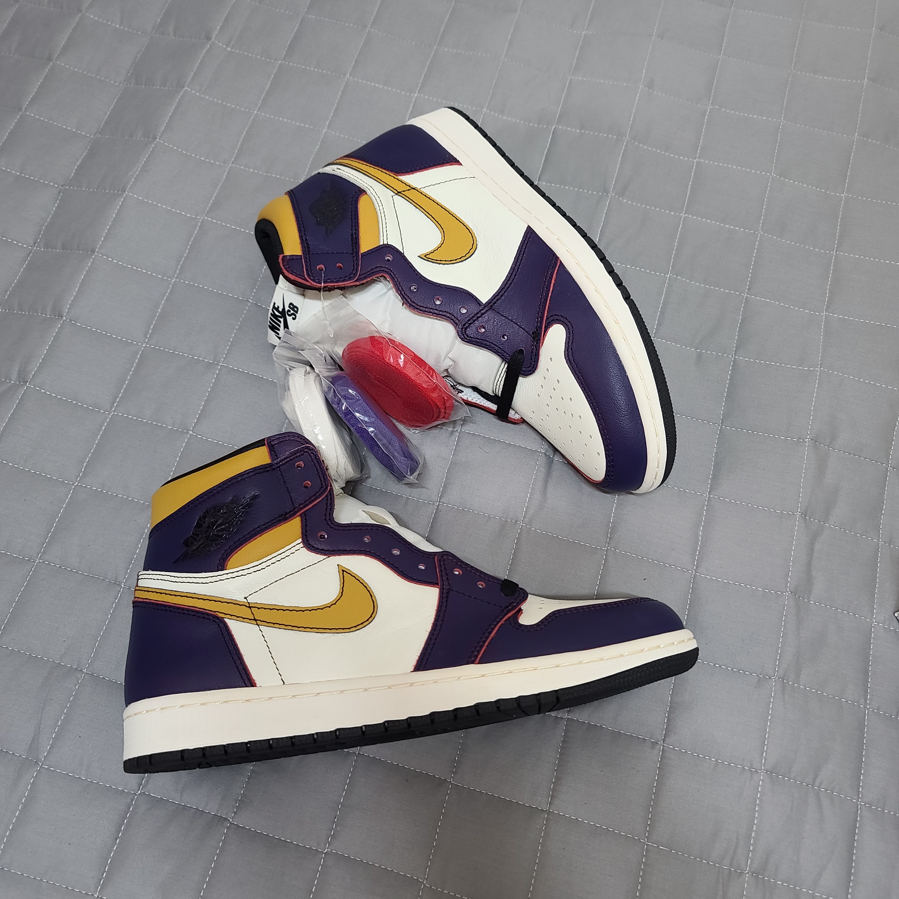 Jordan 1 Retro High OG Defiant SB LA to Chicago 착용 스타일 - 2
