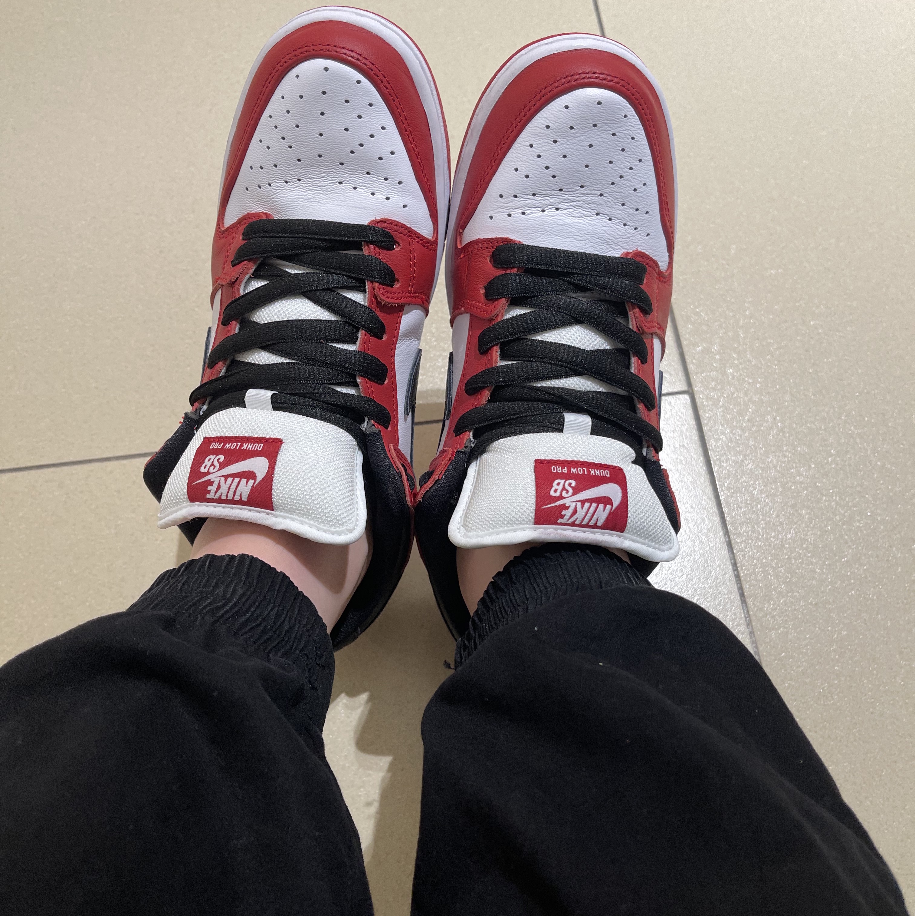 Nike SB Dunk Low Pro Chicago 착용 스타일 - 3