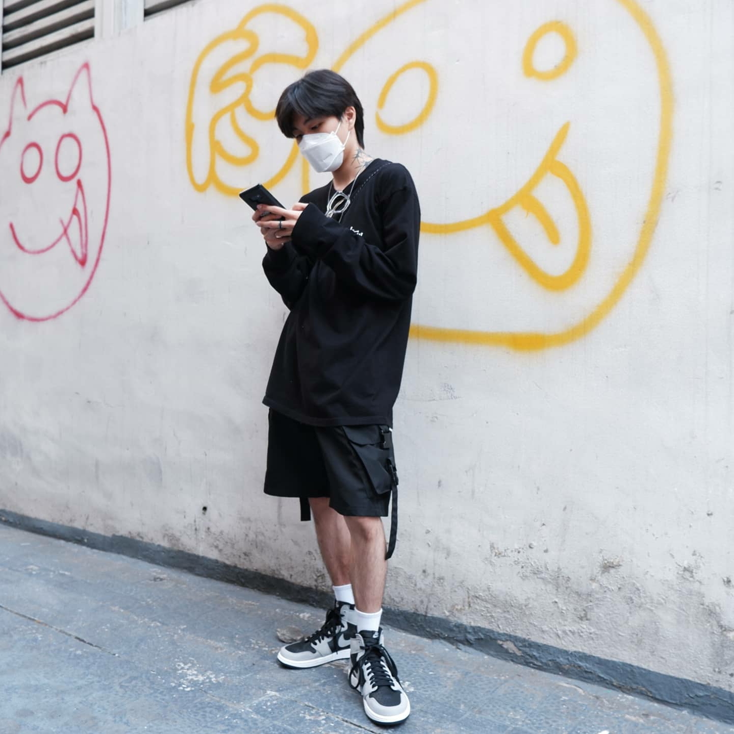 Jordan 1 Retro High OG Shadow 2.0 착용 스타일 - 2