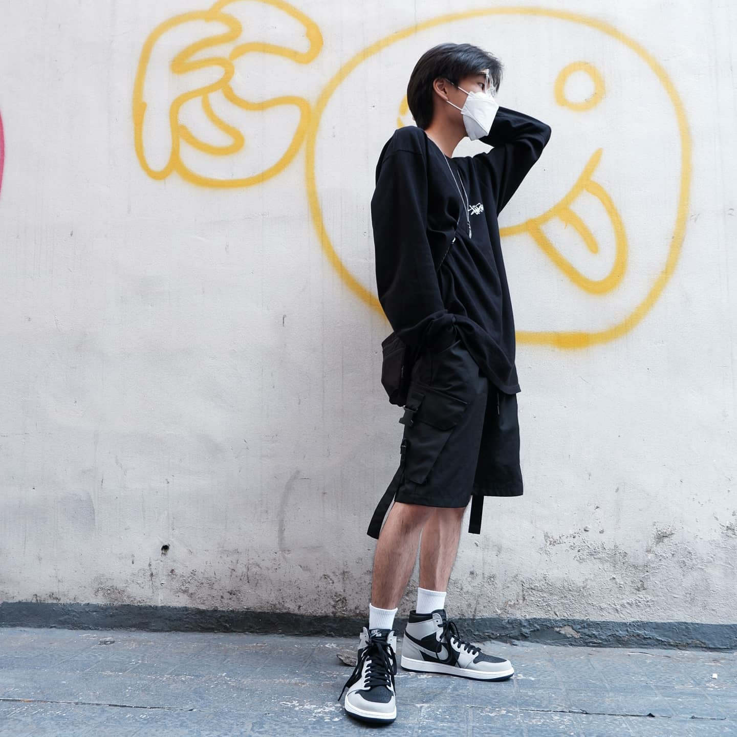 Jordan 1 Retro High OG Shadow 2.0 착용 스타일 - 1