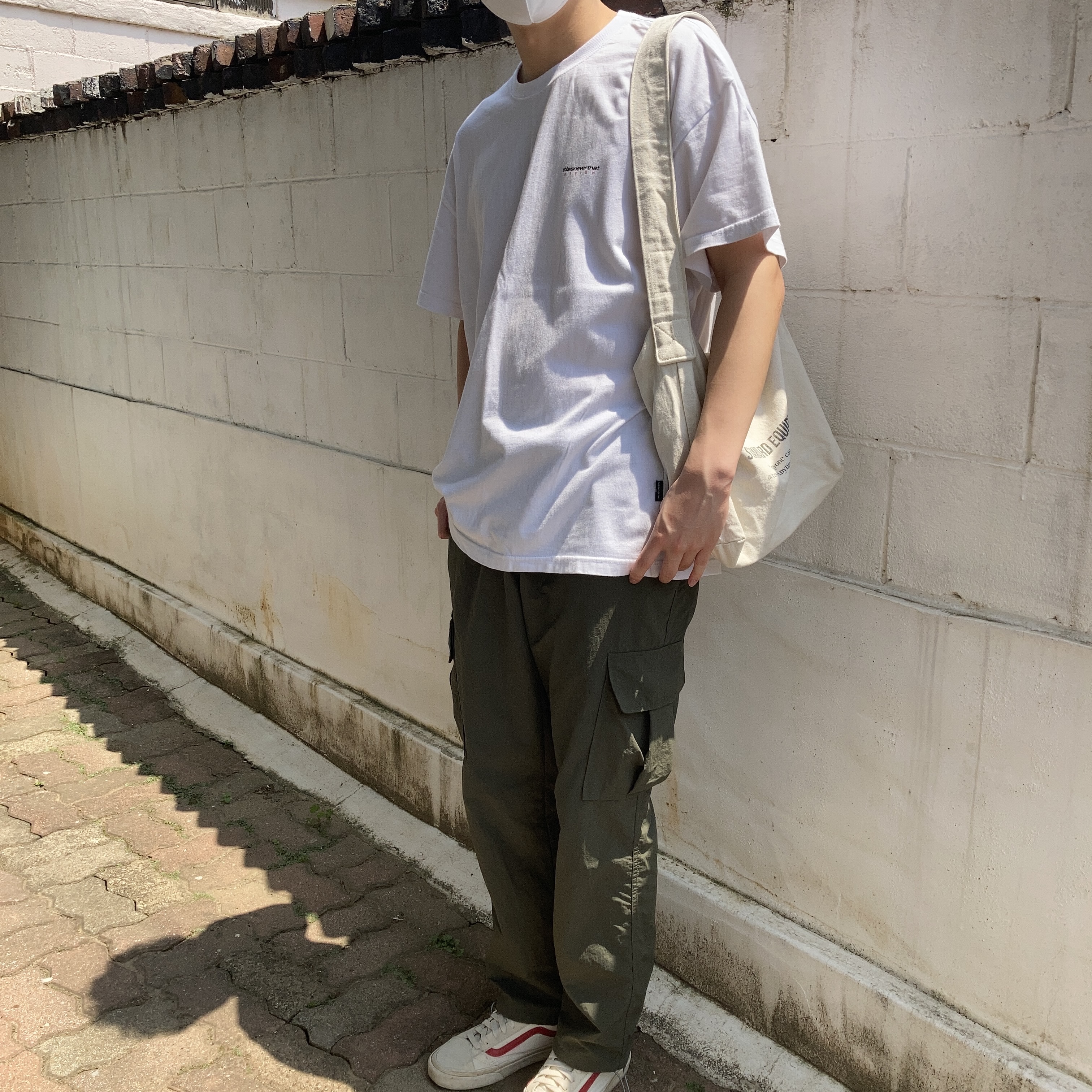 Vans Vault OG Style 36 LX Red 착용 스타일