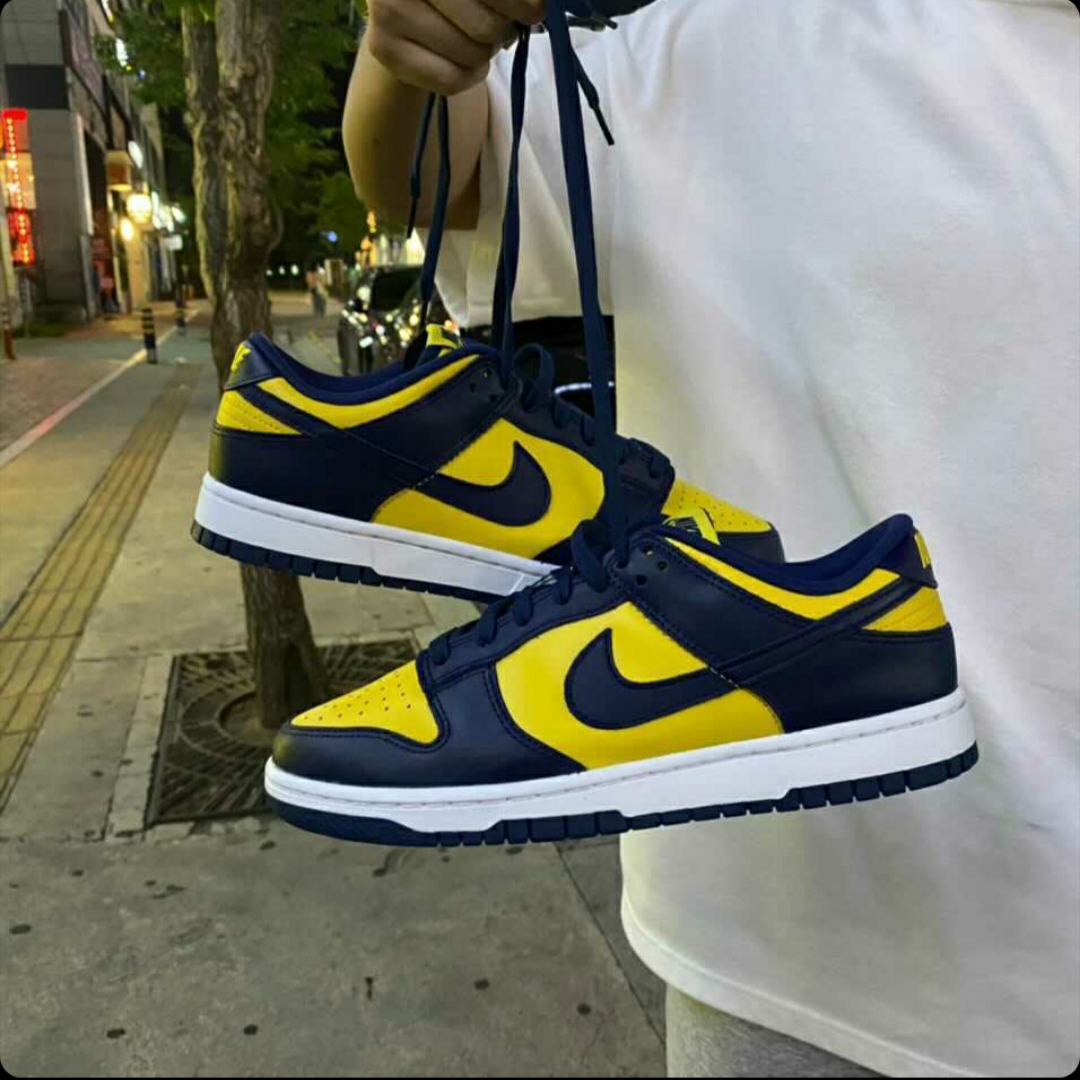 Nike Dunk Low Retro Varsity Maize 착용 스타일 - 3