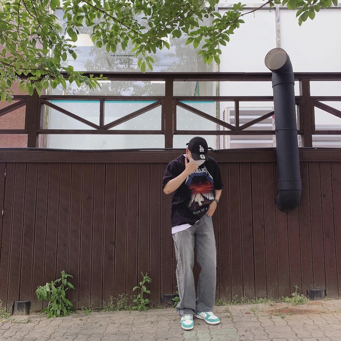 Nike x Kasina Dunk Low Road Sign - Kasina Exclusive 착용 스타일