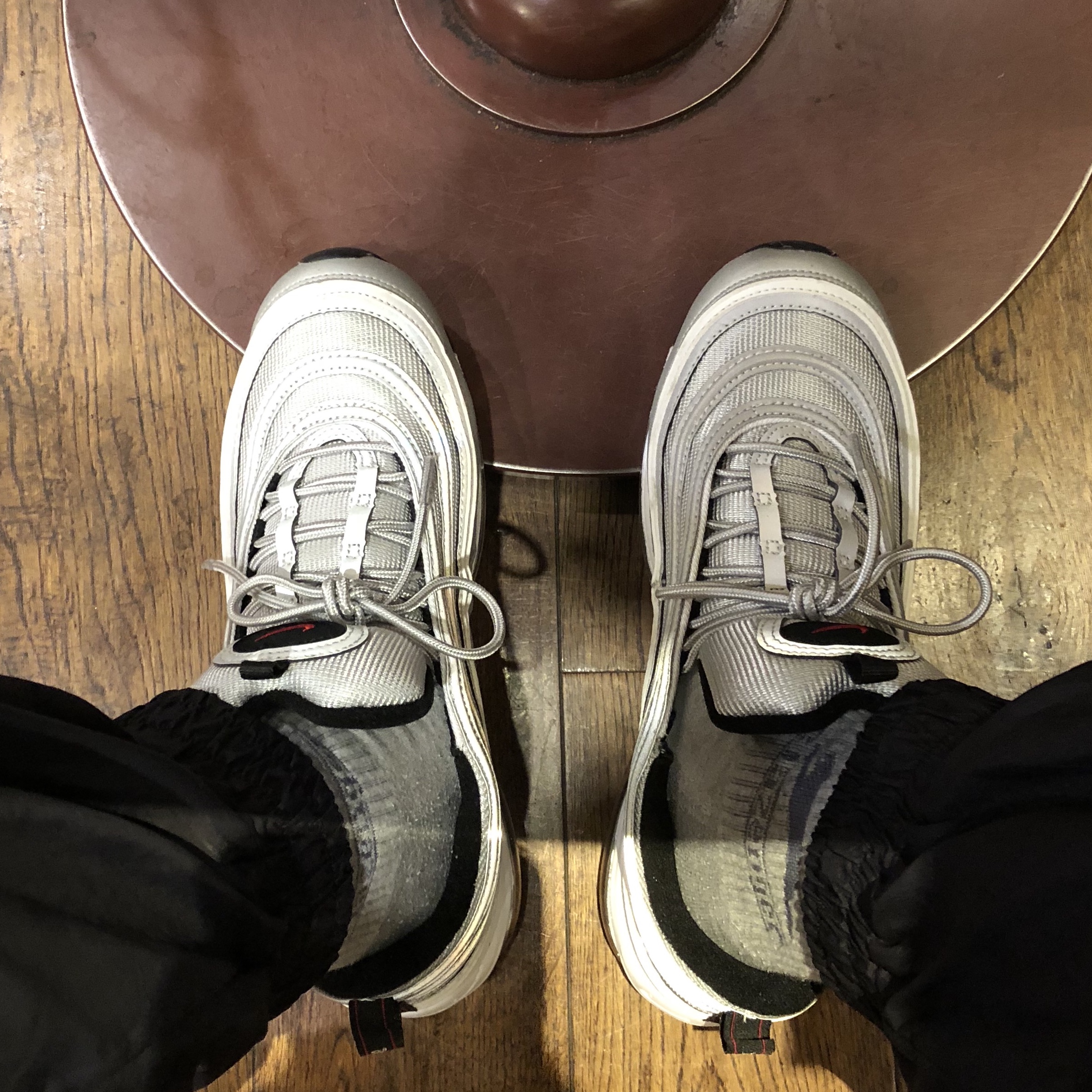 Nike Air Max 97 G Silver Bullet 착용 스타일 - 1