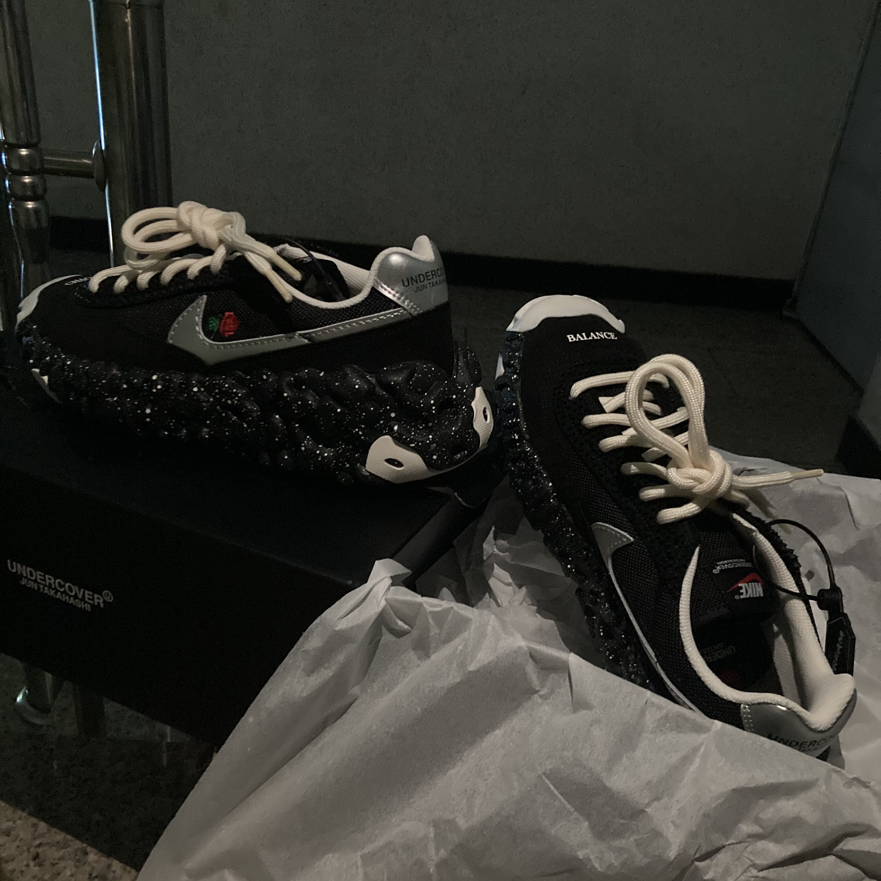 Nike x Undercover Overbreak SP Black 착용 스타일 - 1