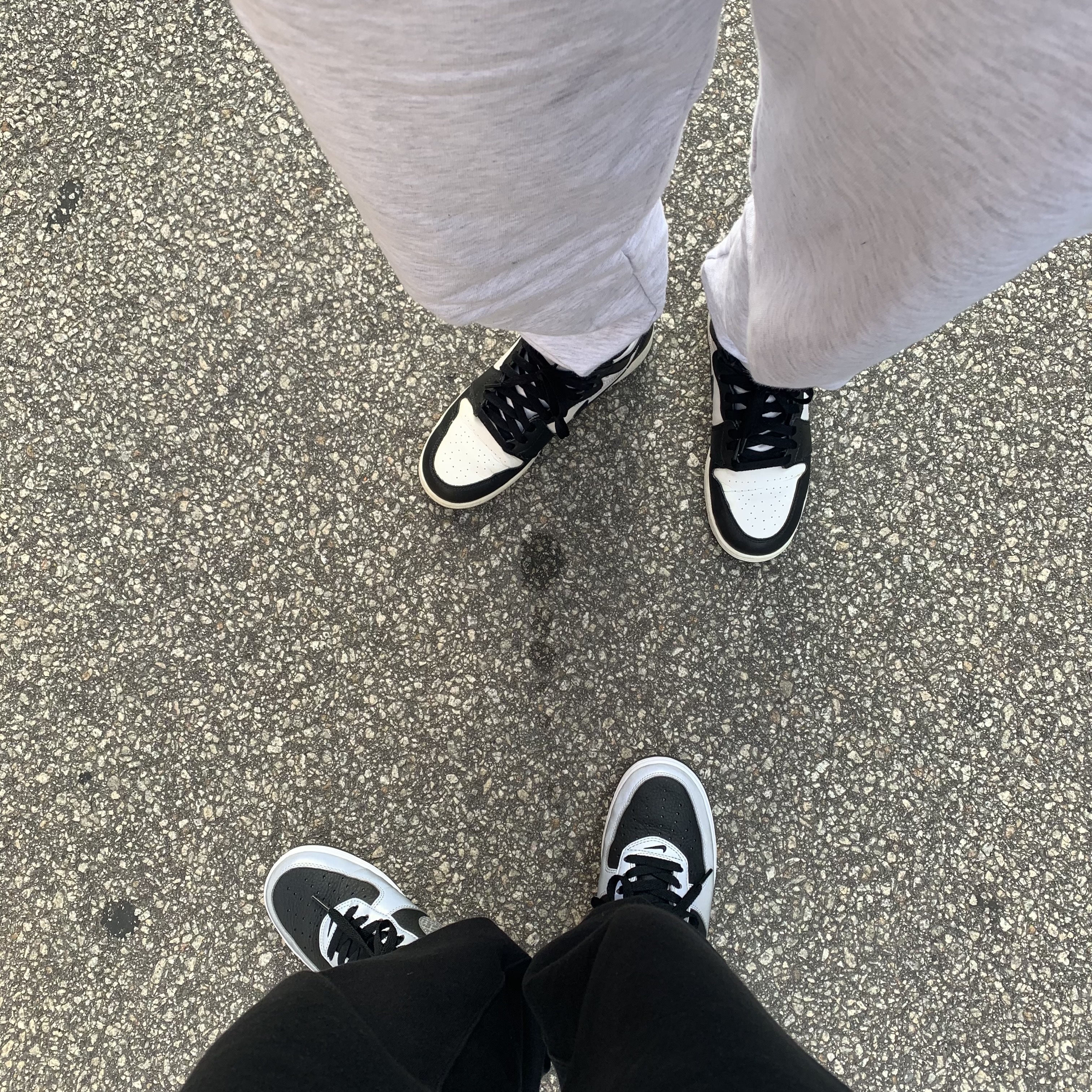 Jordan 1 Retro High OG Black White 2014 착용 스타일 - 2