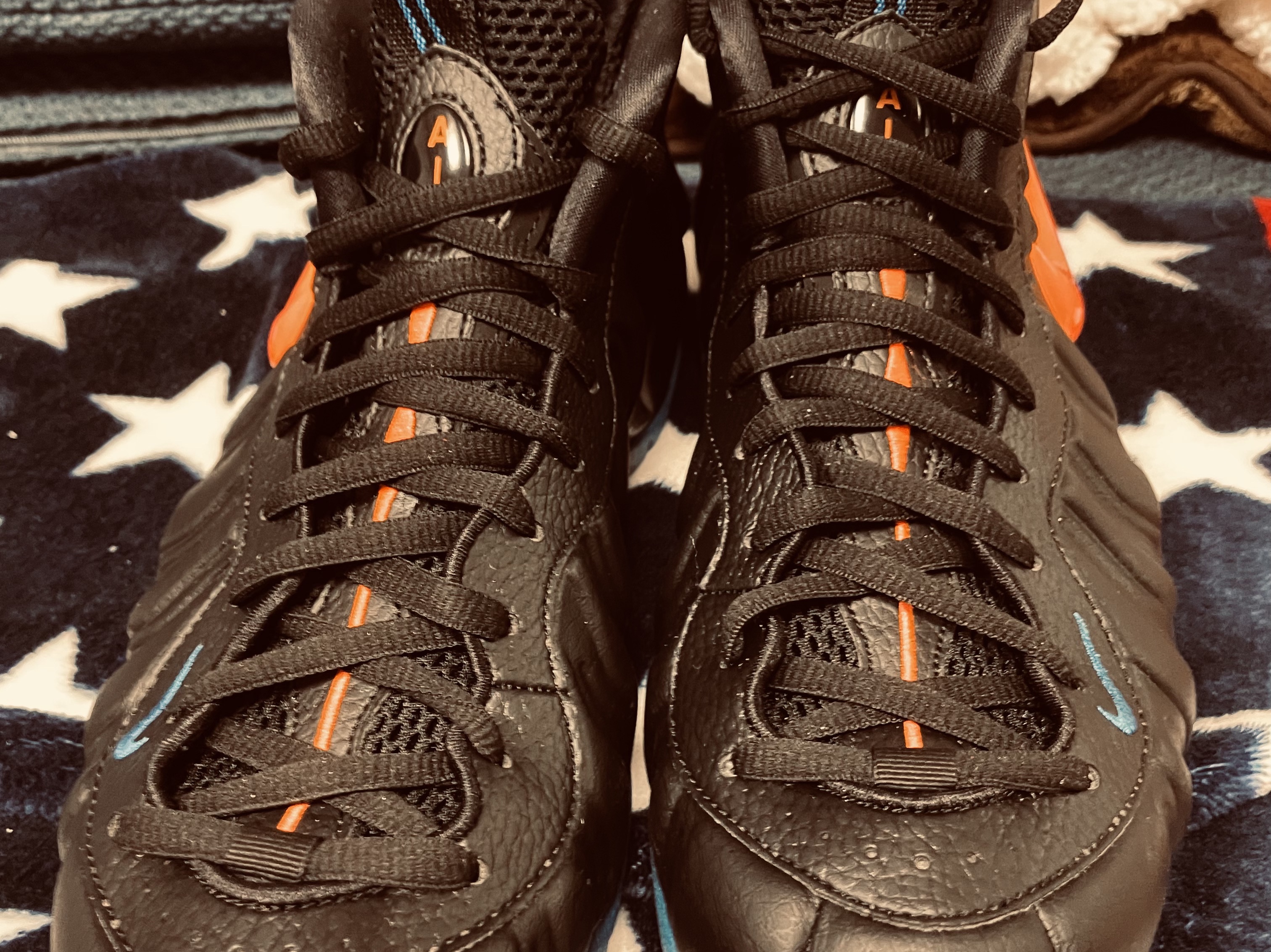 Nike Air Foamposite Pro Knicks 착용 스타일 - 2