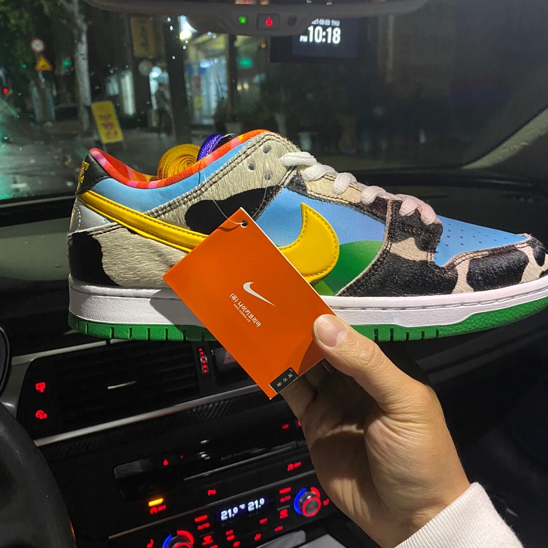 Nike x Ben & Jerry's SB Dunk Low Chunky Dunky 착용 스타일