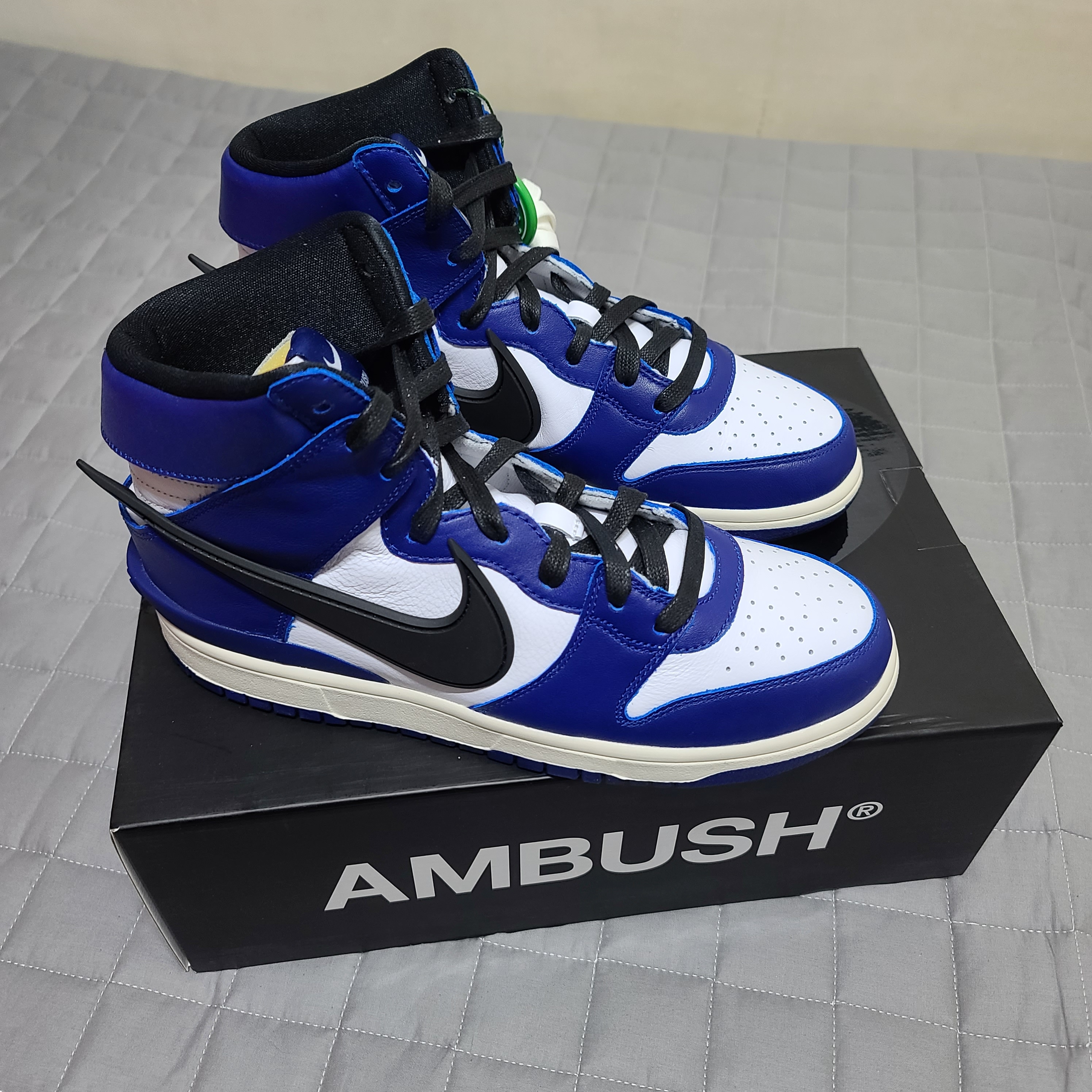 Nike x Ambush Dunk High Deep Royal Blue 착용 스타일