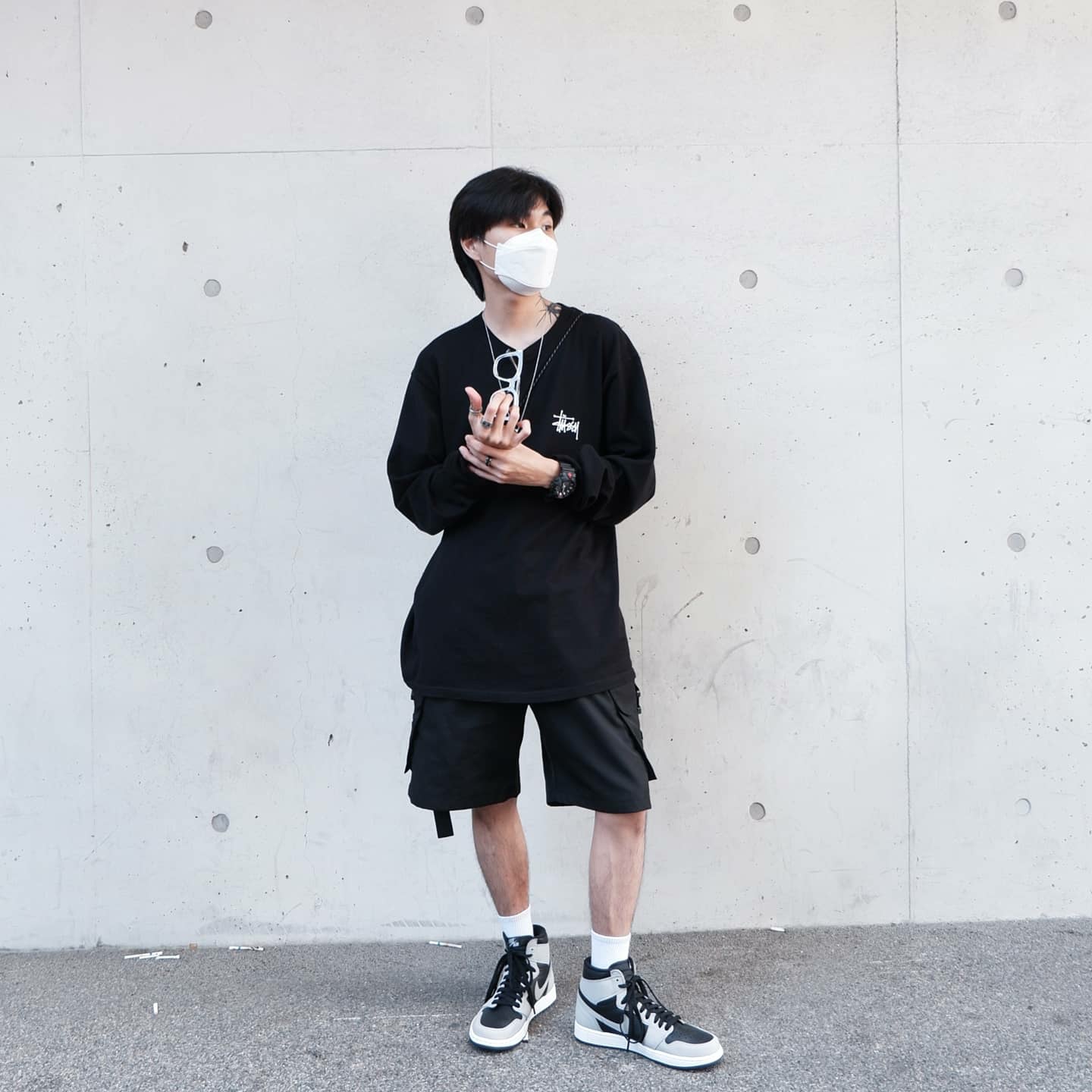 Jordan 1 Retro High OG Shadow 2.0 착용 스타일 - 3