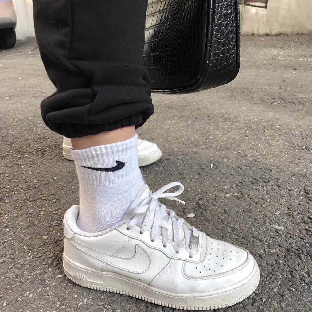 Nike Air Force 1 '07 Low White 착용 스타일