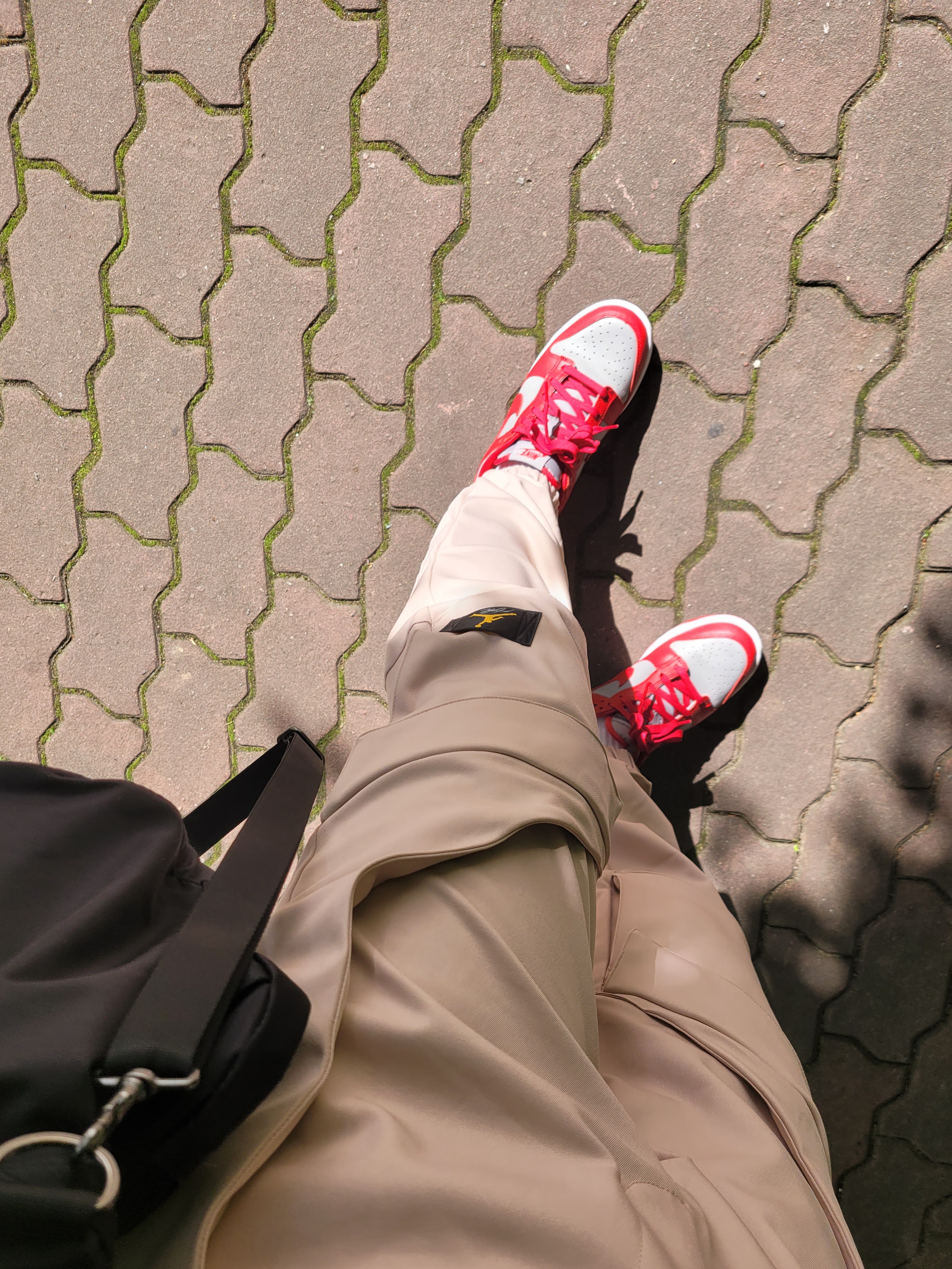 Nike Dunk Low Retro Medium Grey ์ฐฉ์ฉ ์คํ์ผ
