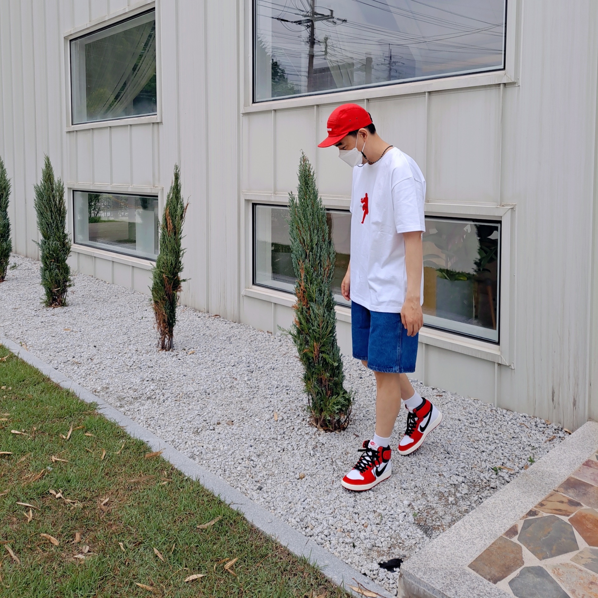 Jordan 1 KO Chicago 2021 착용 스타일 - 2