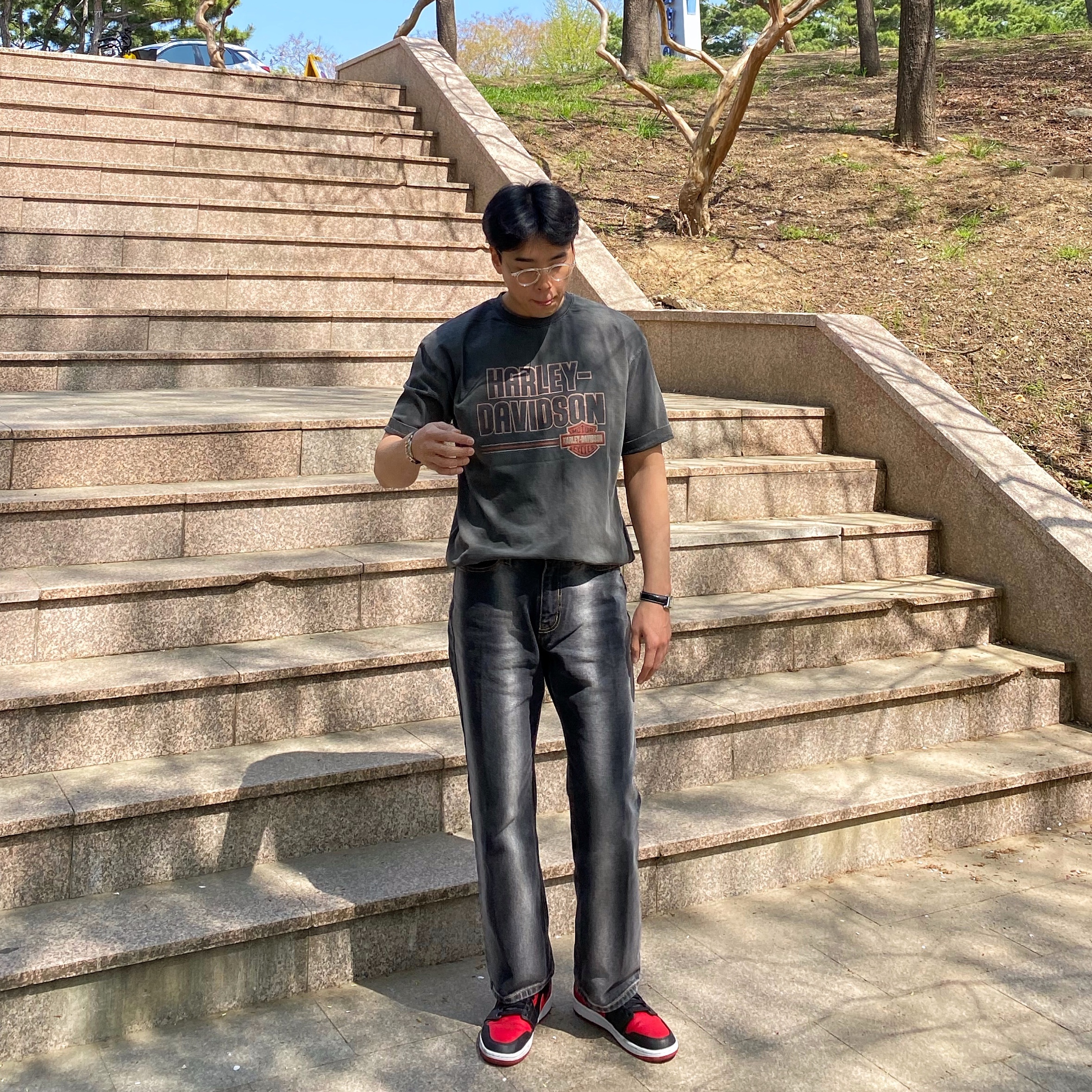 Jordan 1 Mid Bred Banned 2020 착용 스타일