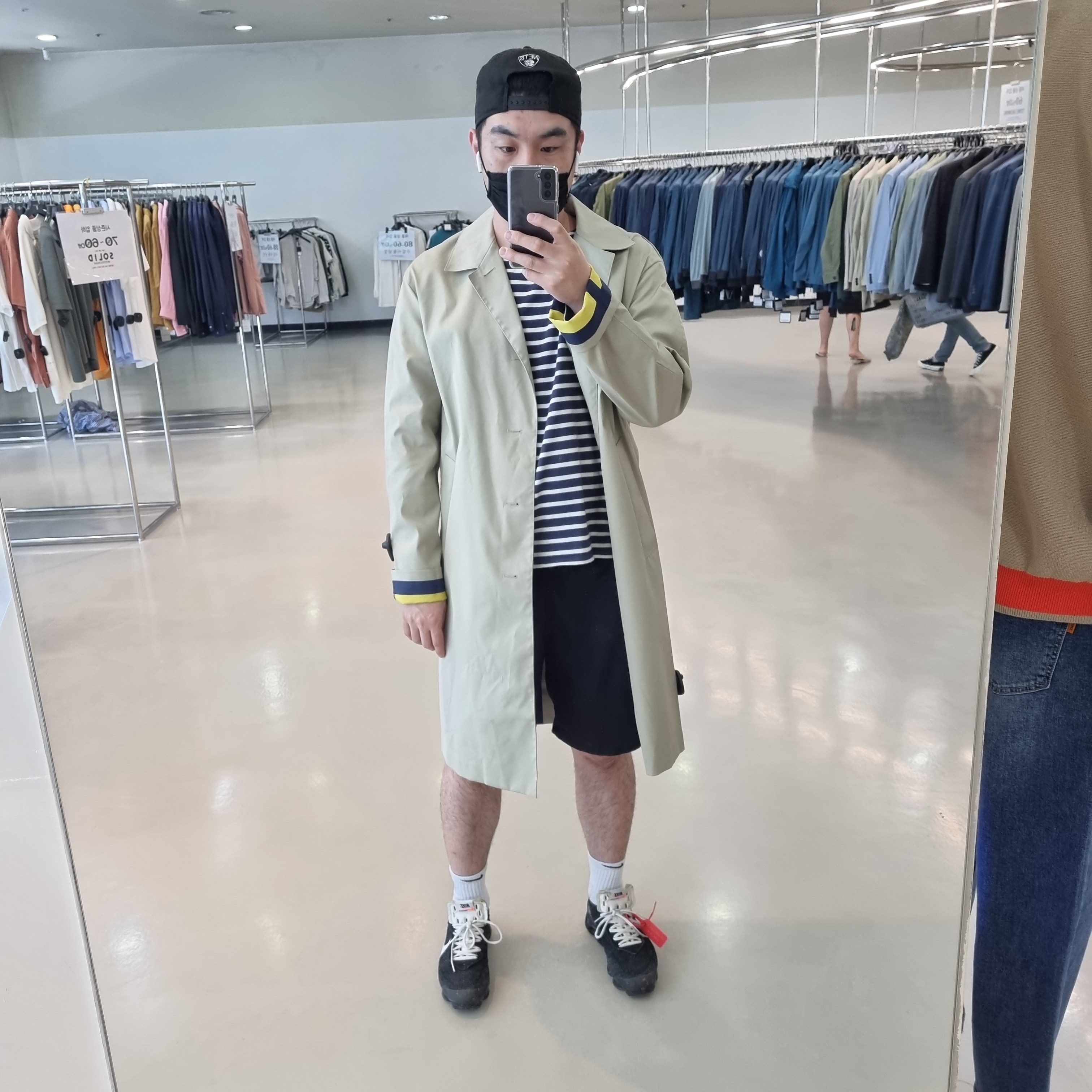 Nike x Off-White Air VaporMax OG Black The Ten 착용 스타일