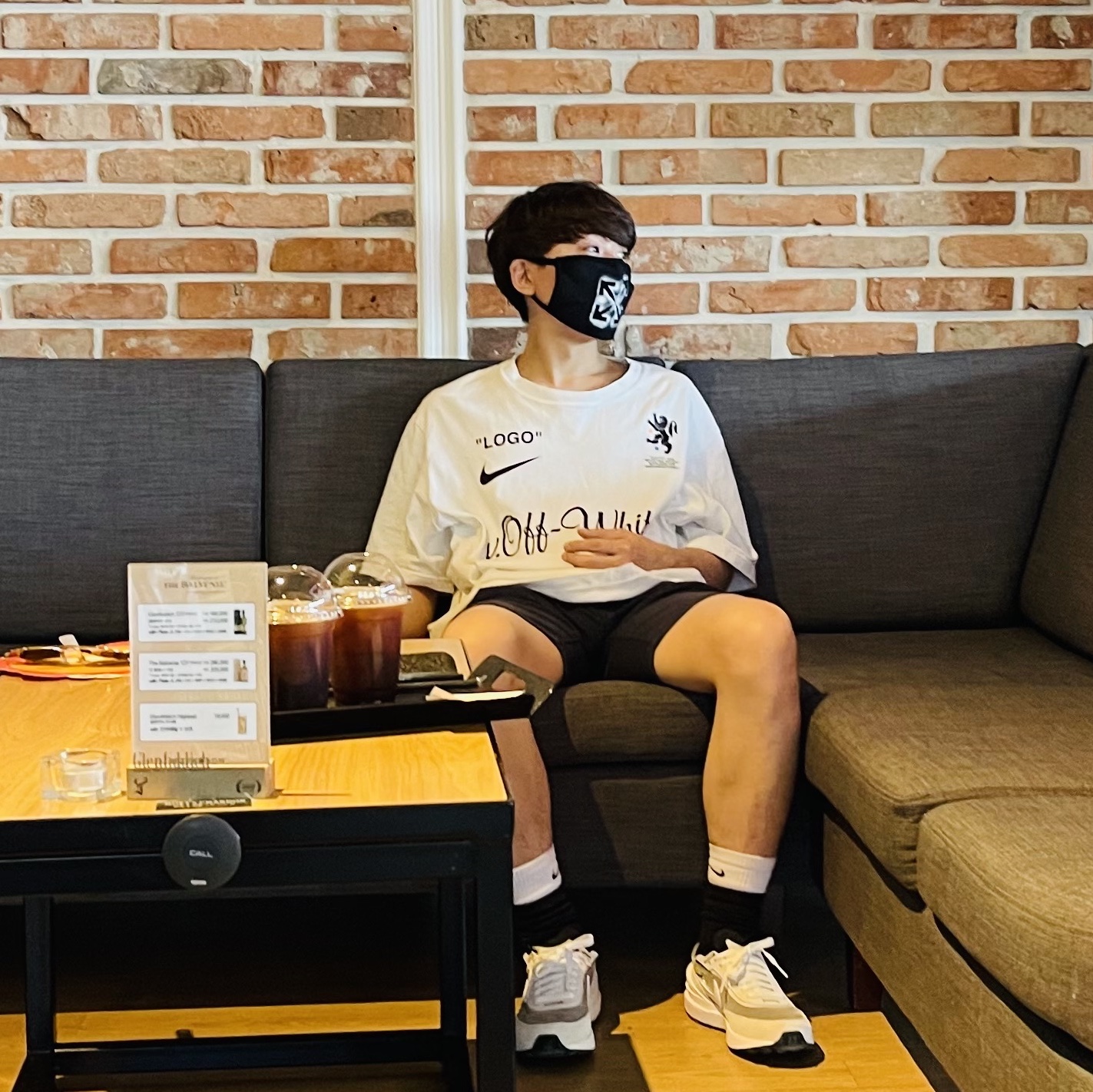 (GS) Nike Waffle One Infinite Lilac 착용 스타일