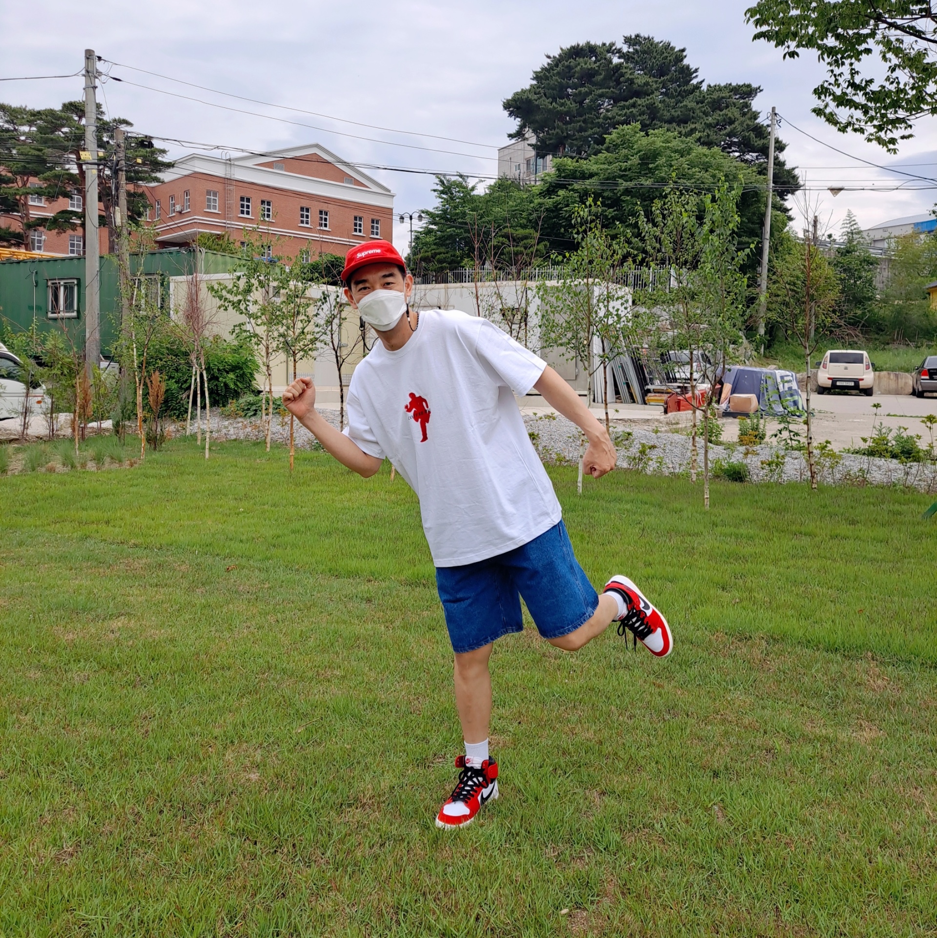 Jordan 1 KO Chicago 2021 착용 스타일 - 5