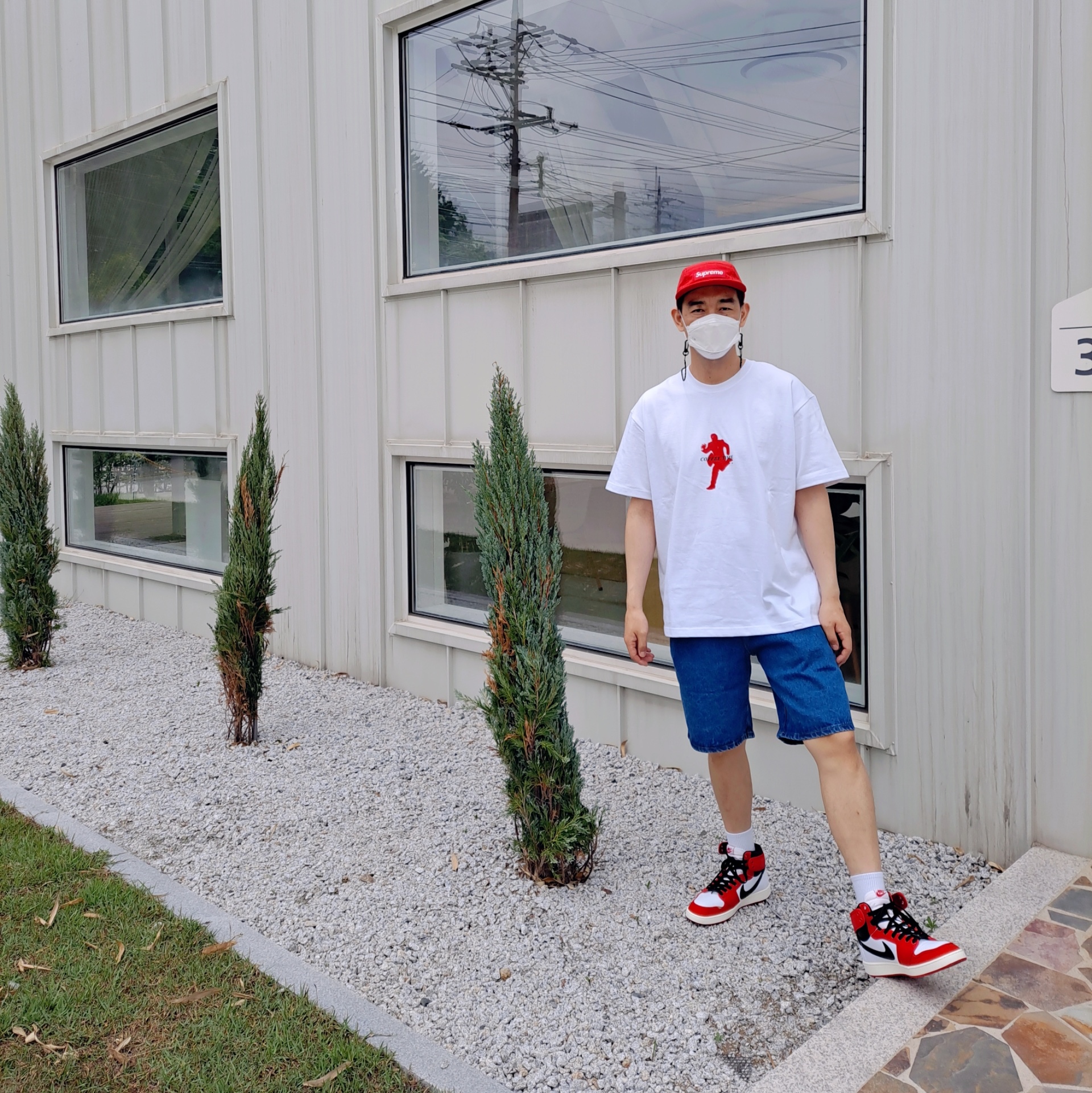 Jordan 1 KO Chicago 2021 착용 스타일 - 1