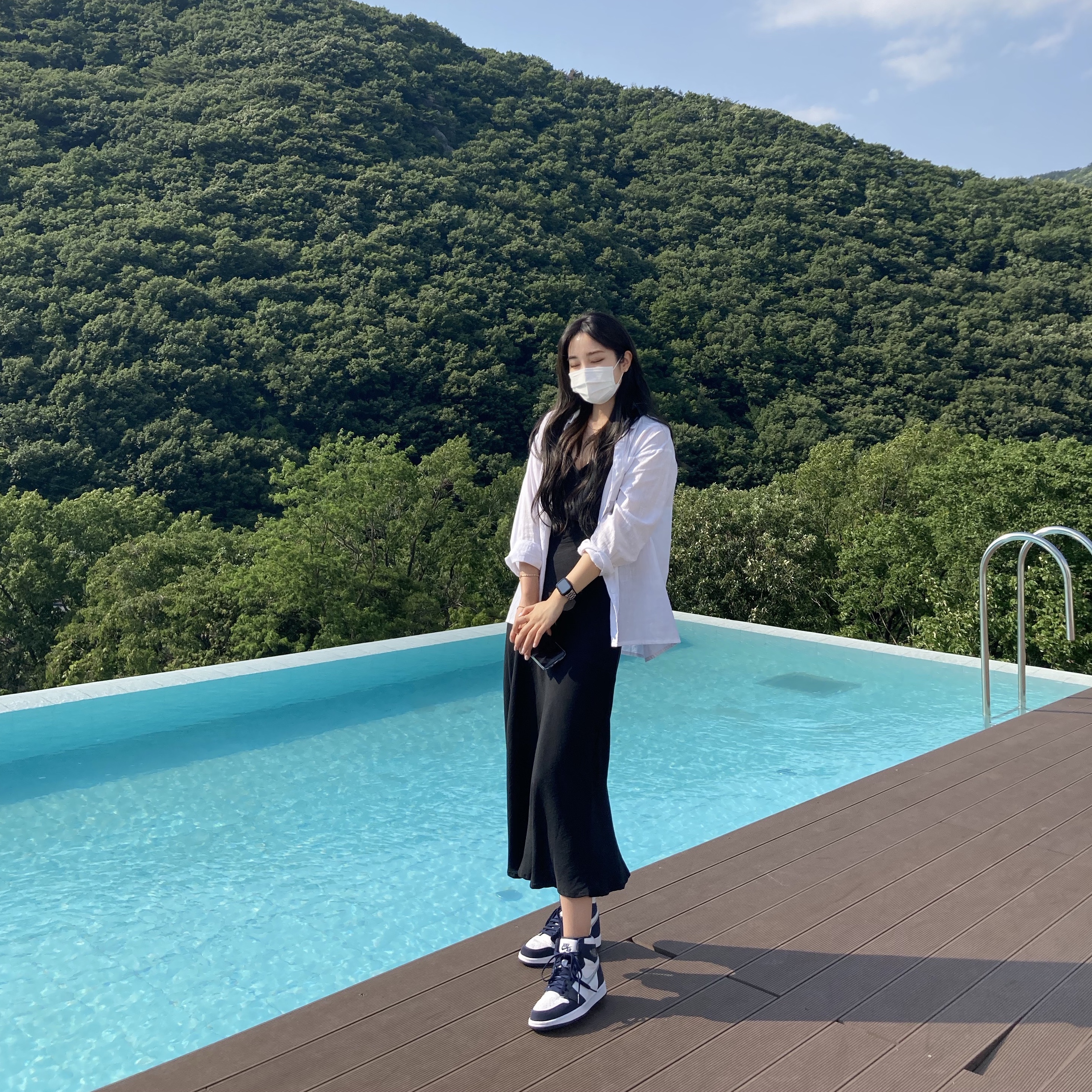 (GS) Jordan 1 Retro High OG CO.JP Midnight Navy 착용 스타일 - 2
