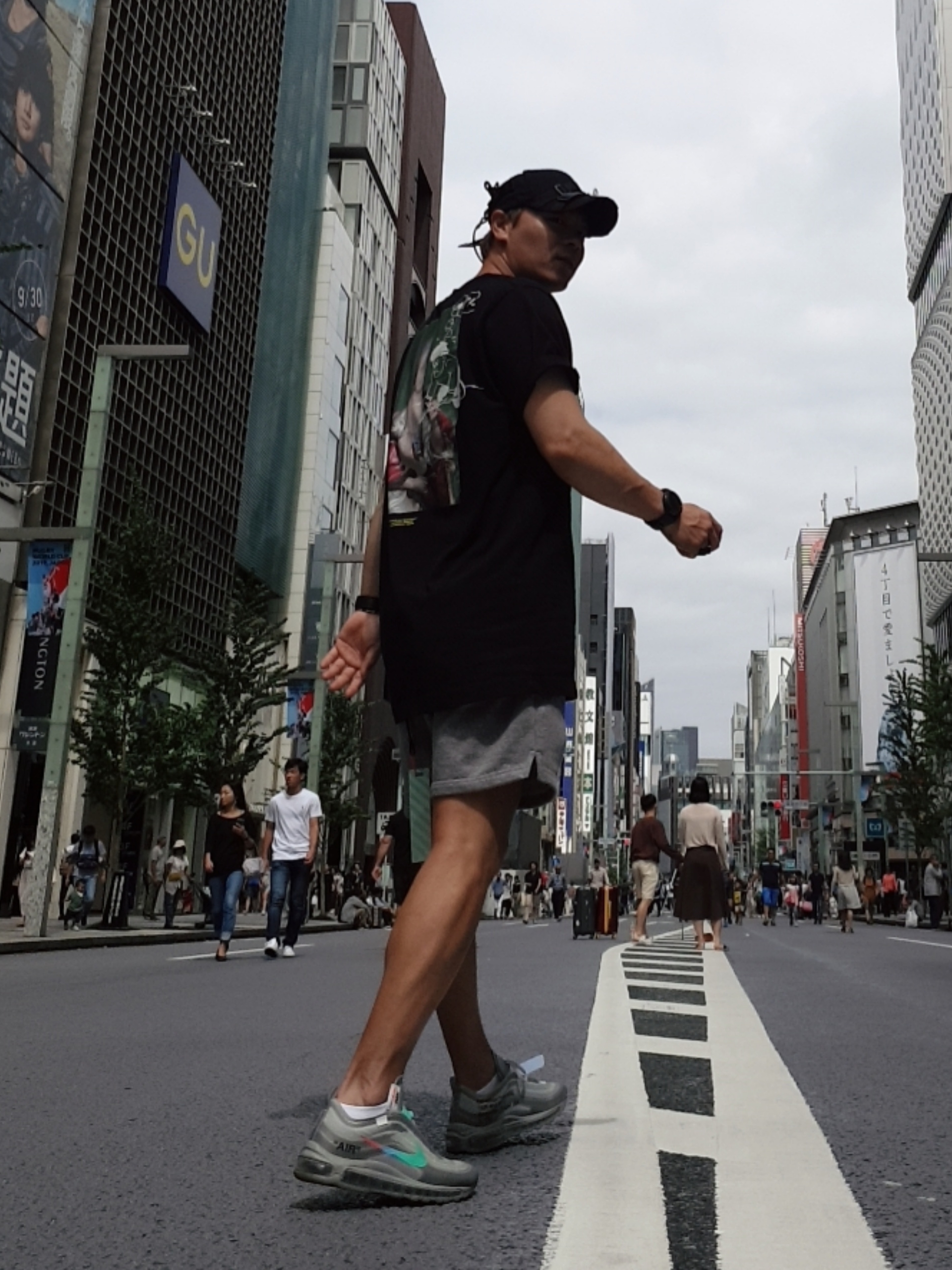 Nike x Off-White Air Max 97 Menta 착용 스타일