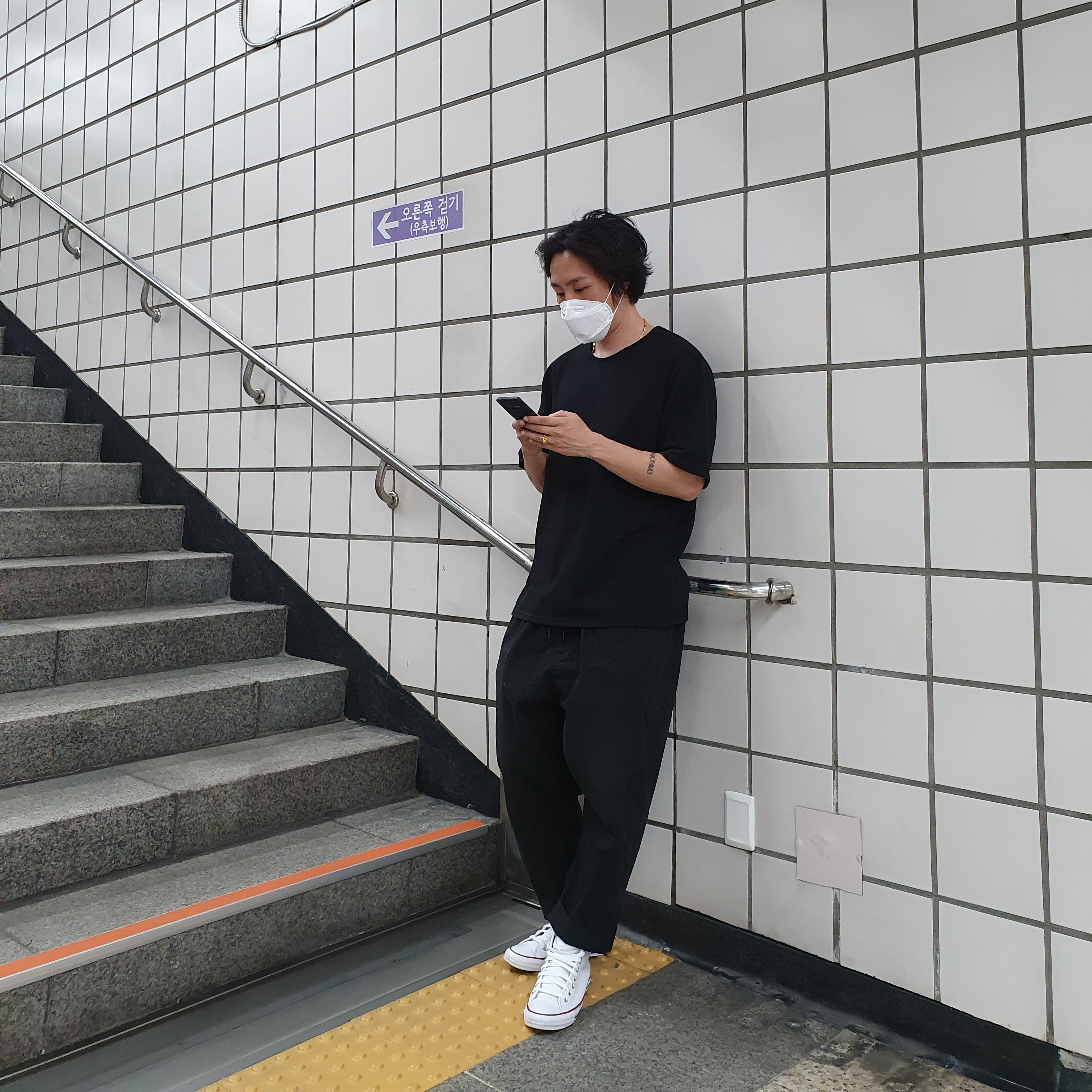 Converse Chuck 70 High Vintage Canvas White 착용 스타일