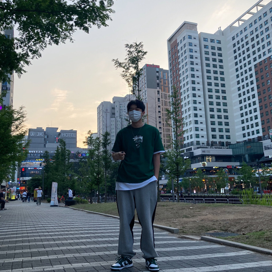 Nike x Stussy WT T-Shirt Green - Asia, Nike Dunk Low Retro Varsity Green 착용 스타일