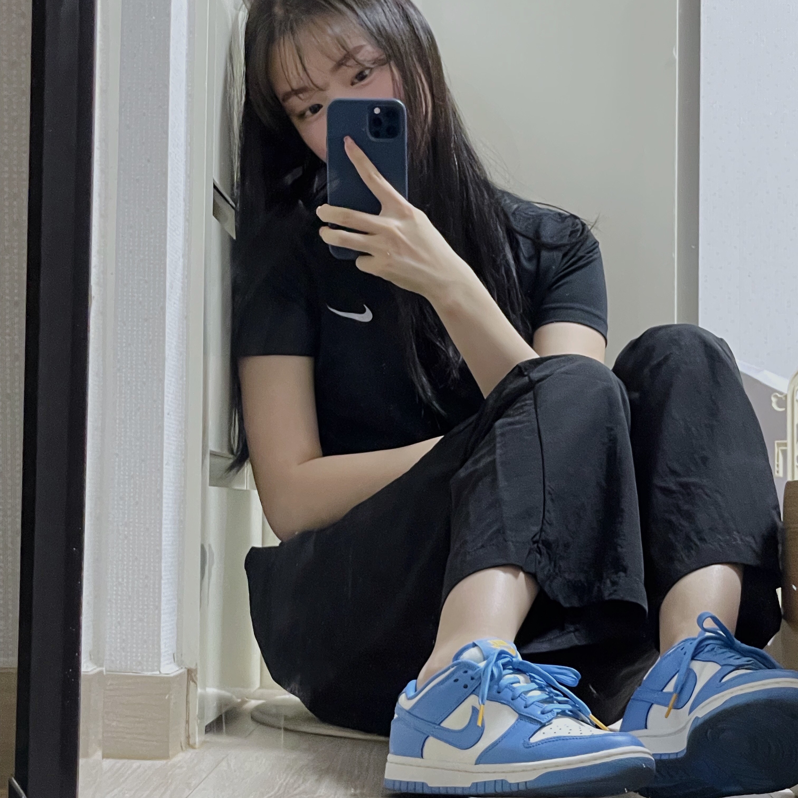 (W) Nike Dunk Low Coast 착용 스타일