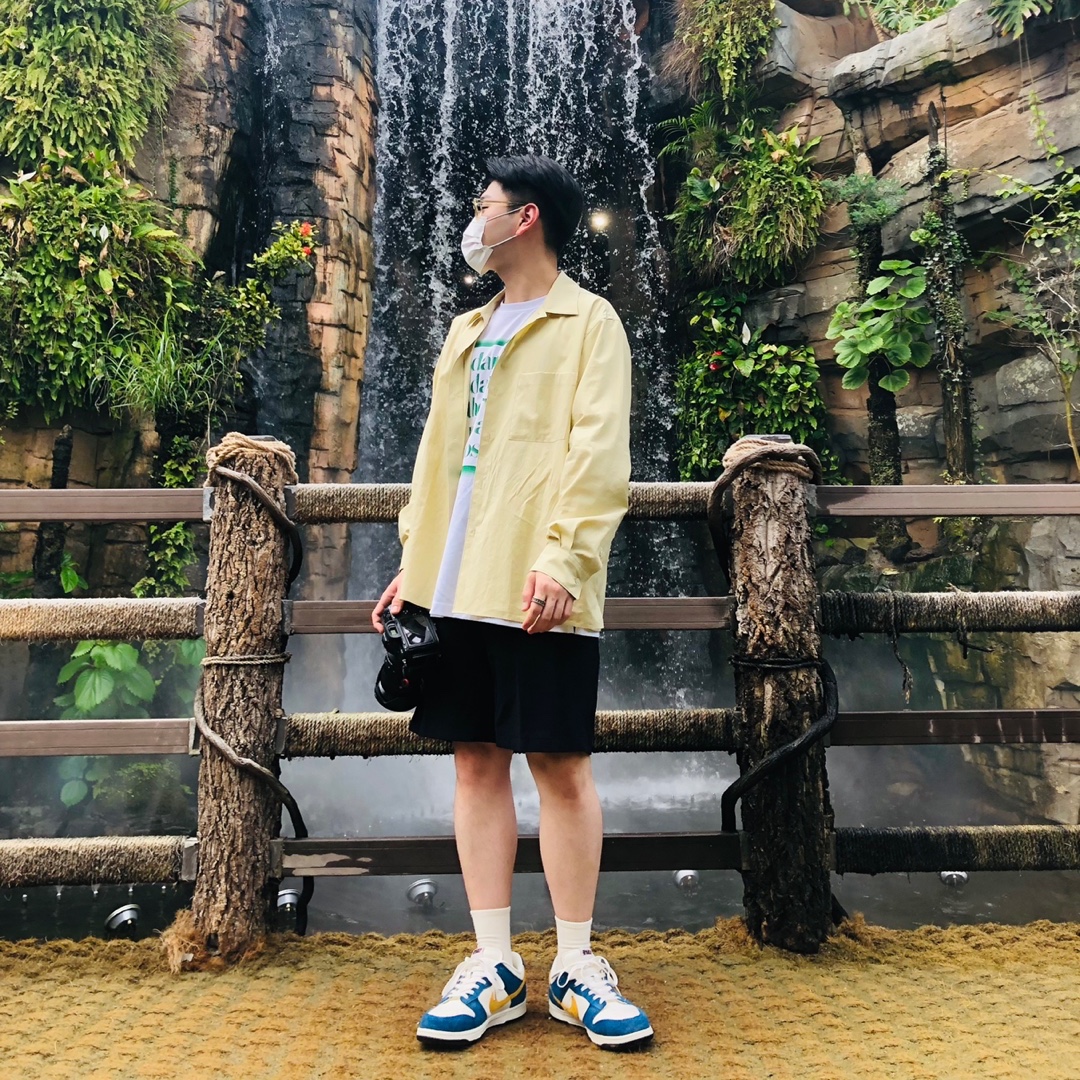 Nike x Kasina Dunk Low 80's Bus 착용 스타일