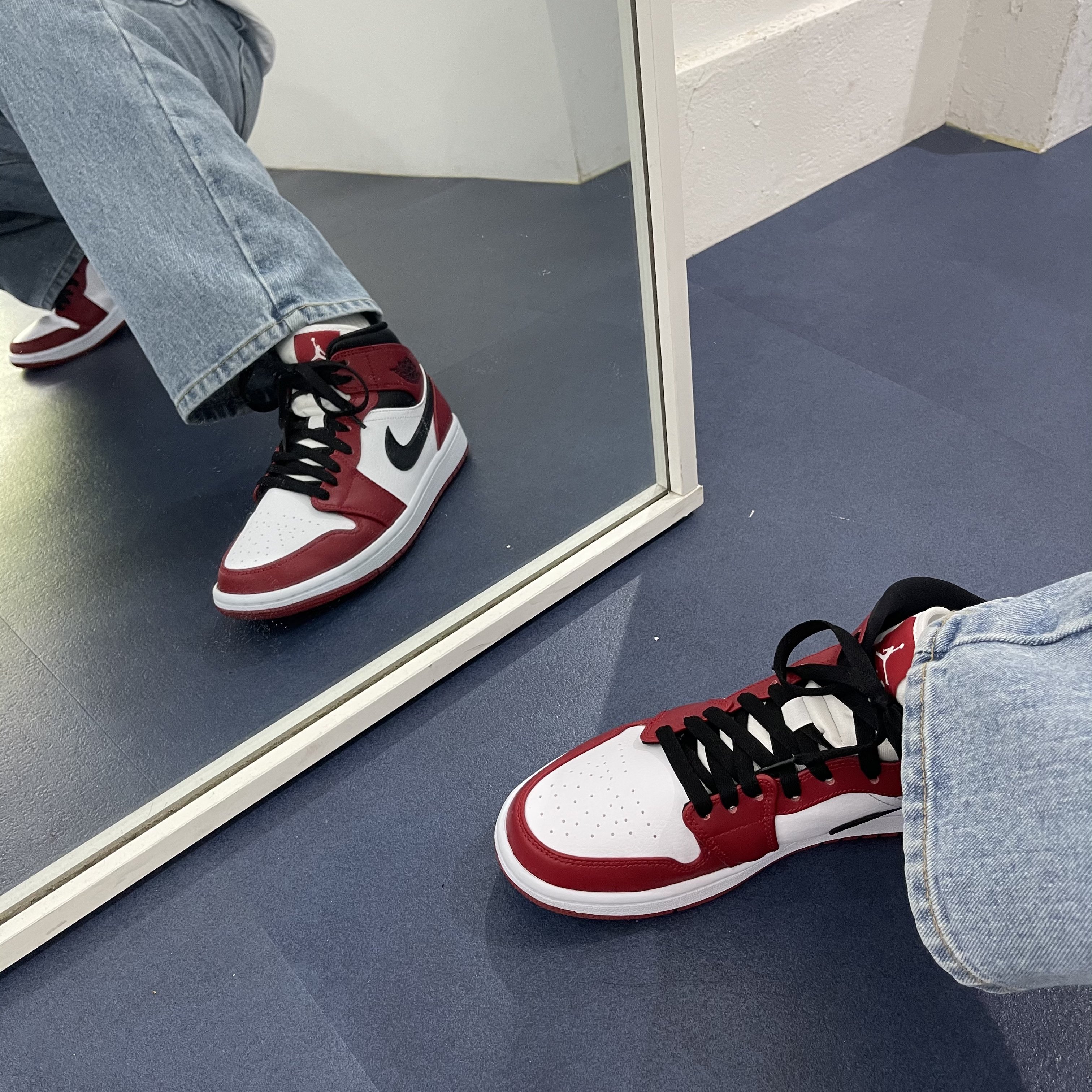 Jordan 1 Mid Chicago 2020 착용 스타일