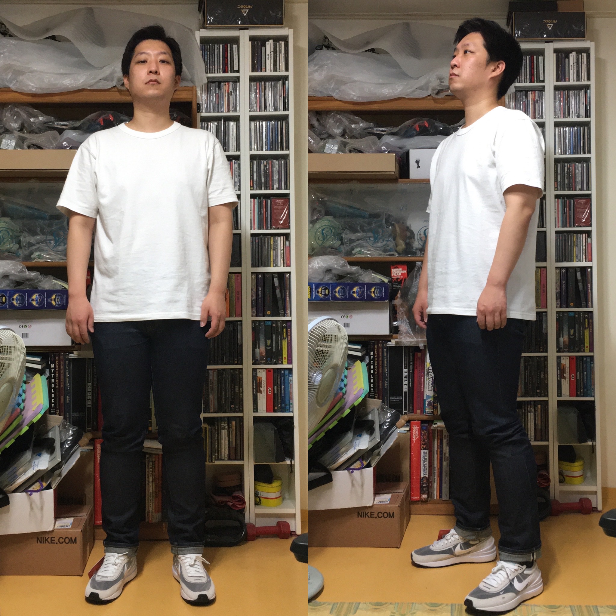 Nike Waffle One Infinite Lilac 착용 스타일