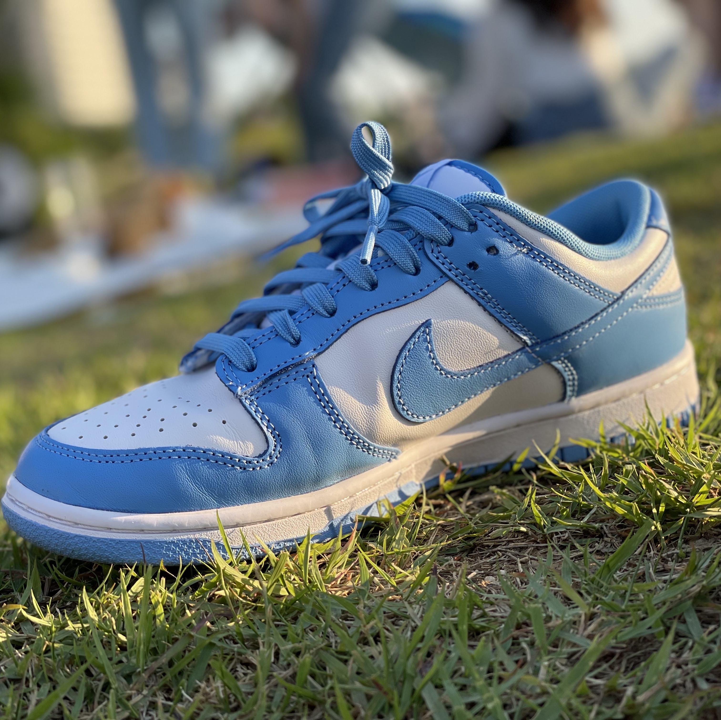 Nike Dunk Low Retro University Blue 착용 스타일