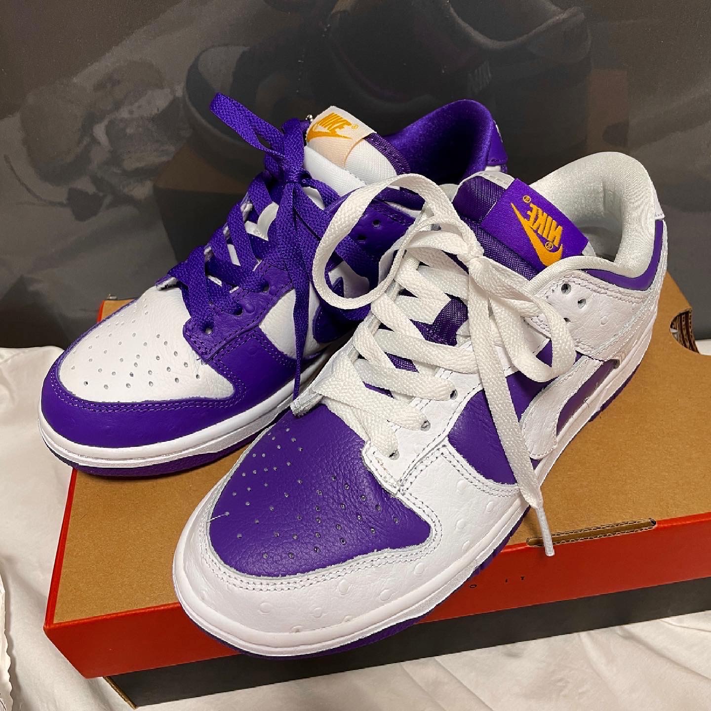 (W) Nike Dunk Low SE Flip 착용 스타일 - 3