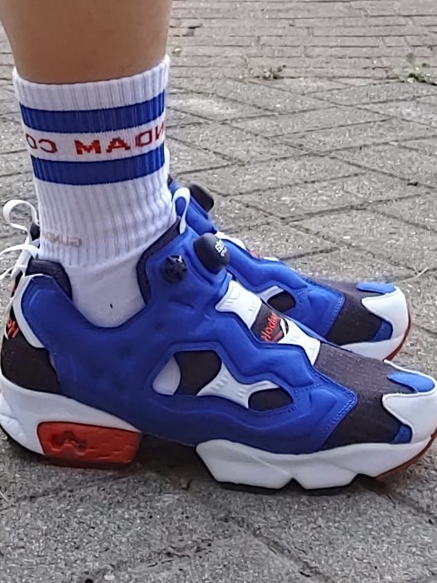 Reebok x Atmos Instapump Fury Tokyo Pack, Reebok Instapump Fury Tricolor 착용 스타일 - 3