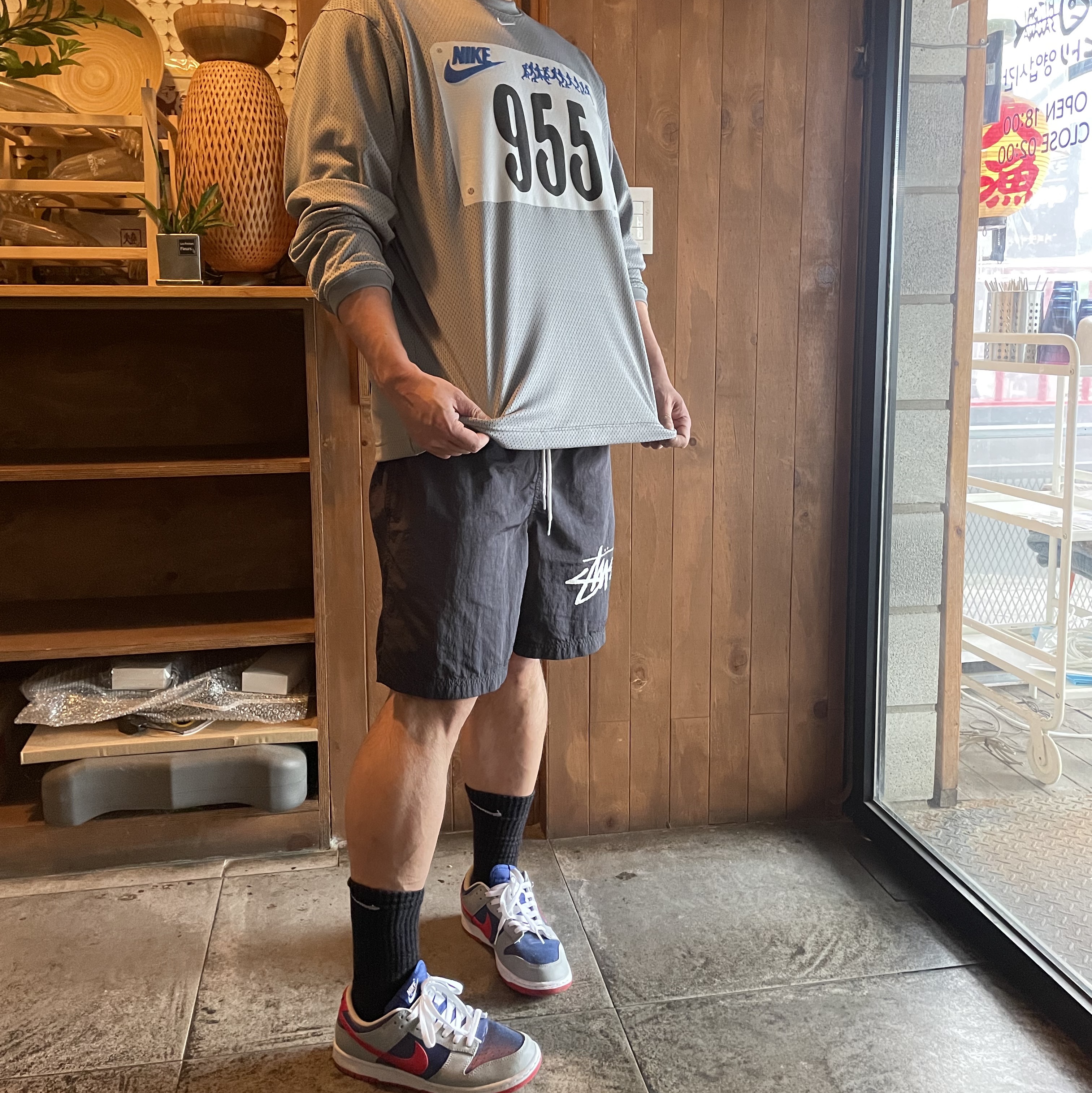 Nike Dunk Low SP Samba 2020 착용 스타일