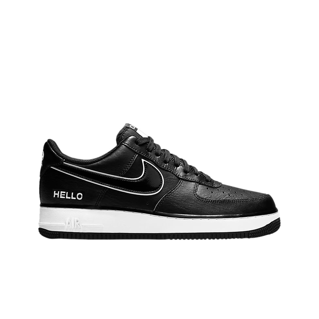CZ0327-001 Nike Air Force 1 '07 LX Hello Black White - 대표 이미지 #1