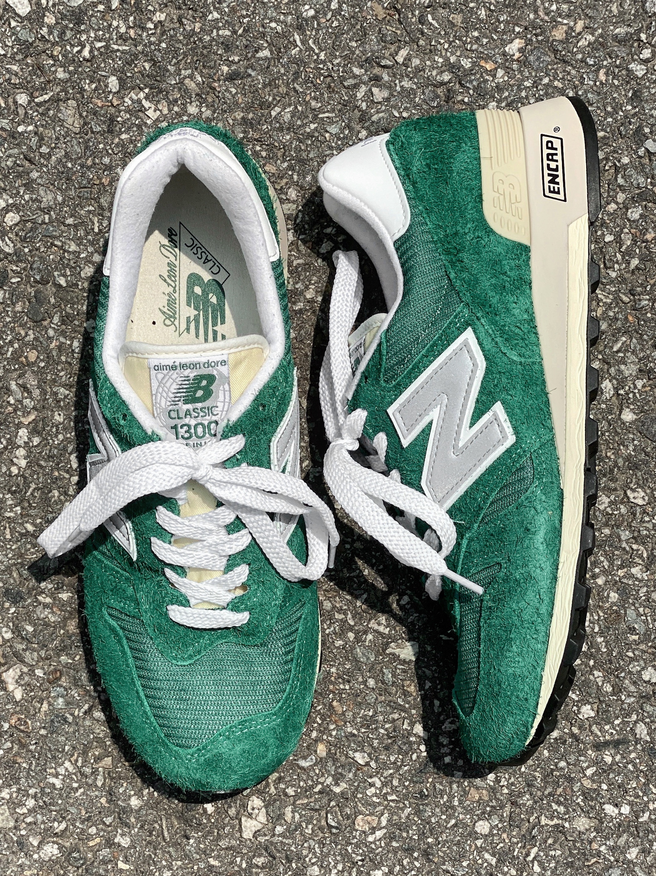 New Balance x Aime Leon Dore 1300 Botanical Green 착용 스타일