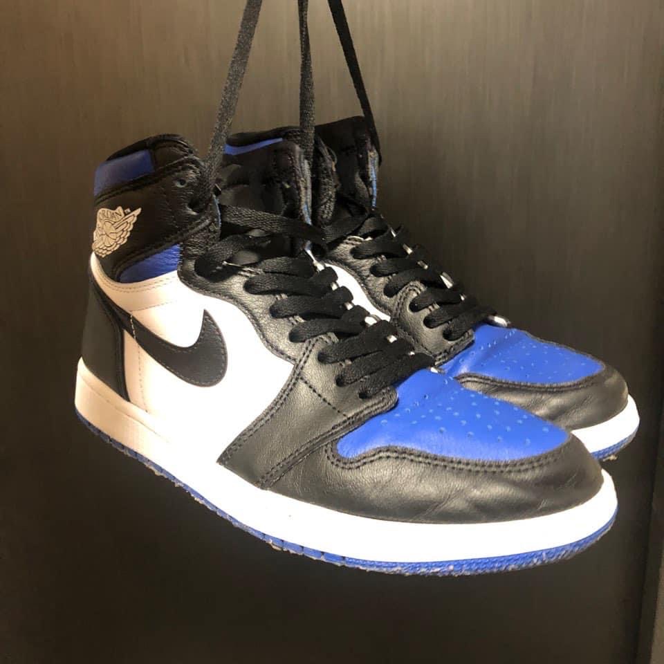 Jordan 1 Retro High OG Royal Toe 착용 스타일