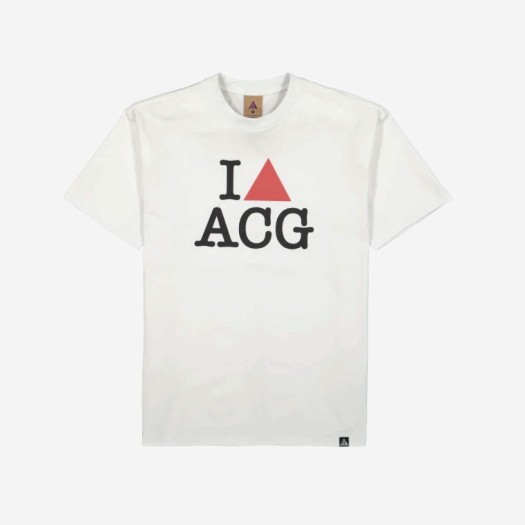 나이키 NRG 하트 ACG 티셔츠 화이트 - 아시아